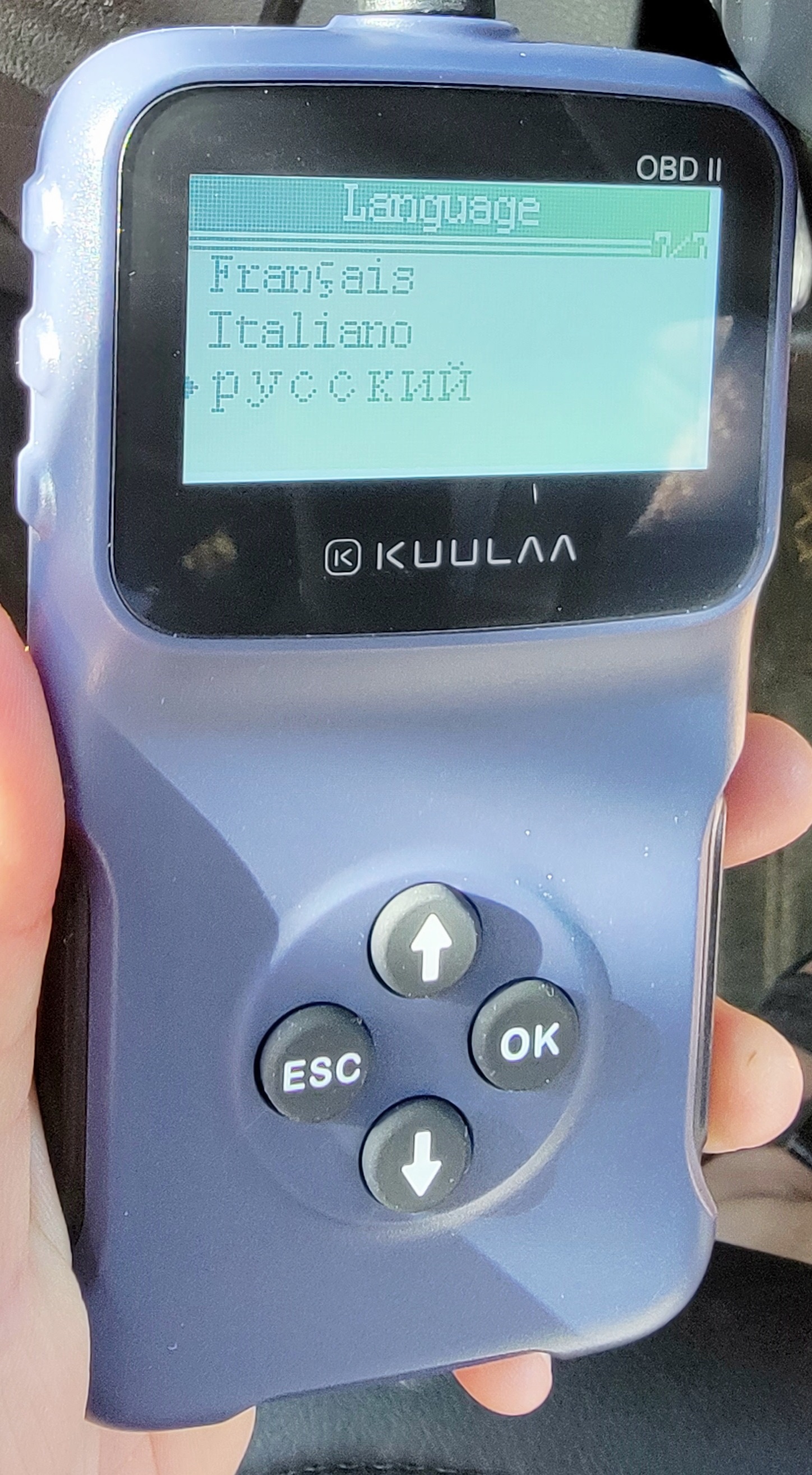 Технические характеристики сканера Kuulaa OBD2 V309