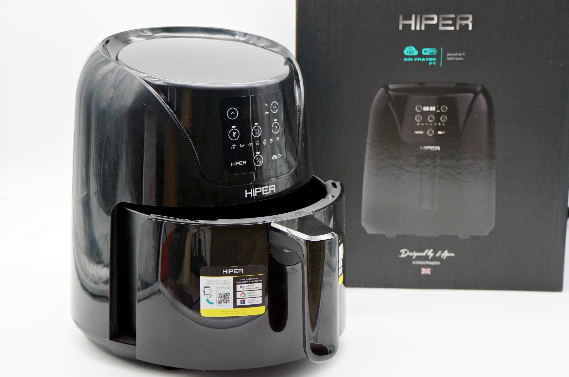 Обзор аэрогриля Hiper IoT Air Fryer F1: управляем с помощью голосового  помощника и со смартфона / Комфортный дом и бытовая техника / iXBT Live