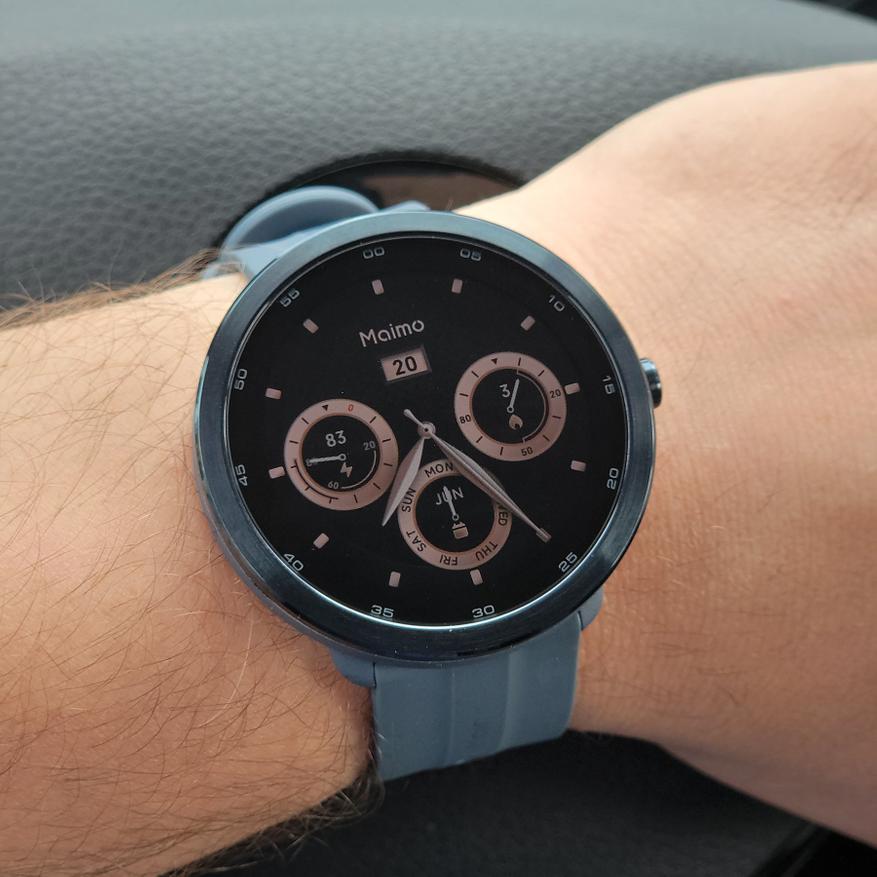 Обзор умных часов Maimo Watch R из экосистемы Xiaomi: новинка с GPS и с защитой 5 атм Гаджеты 