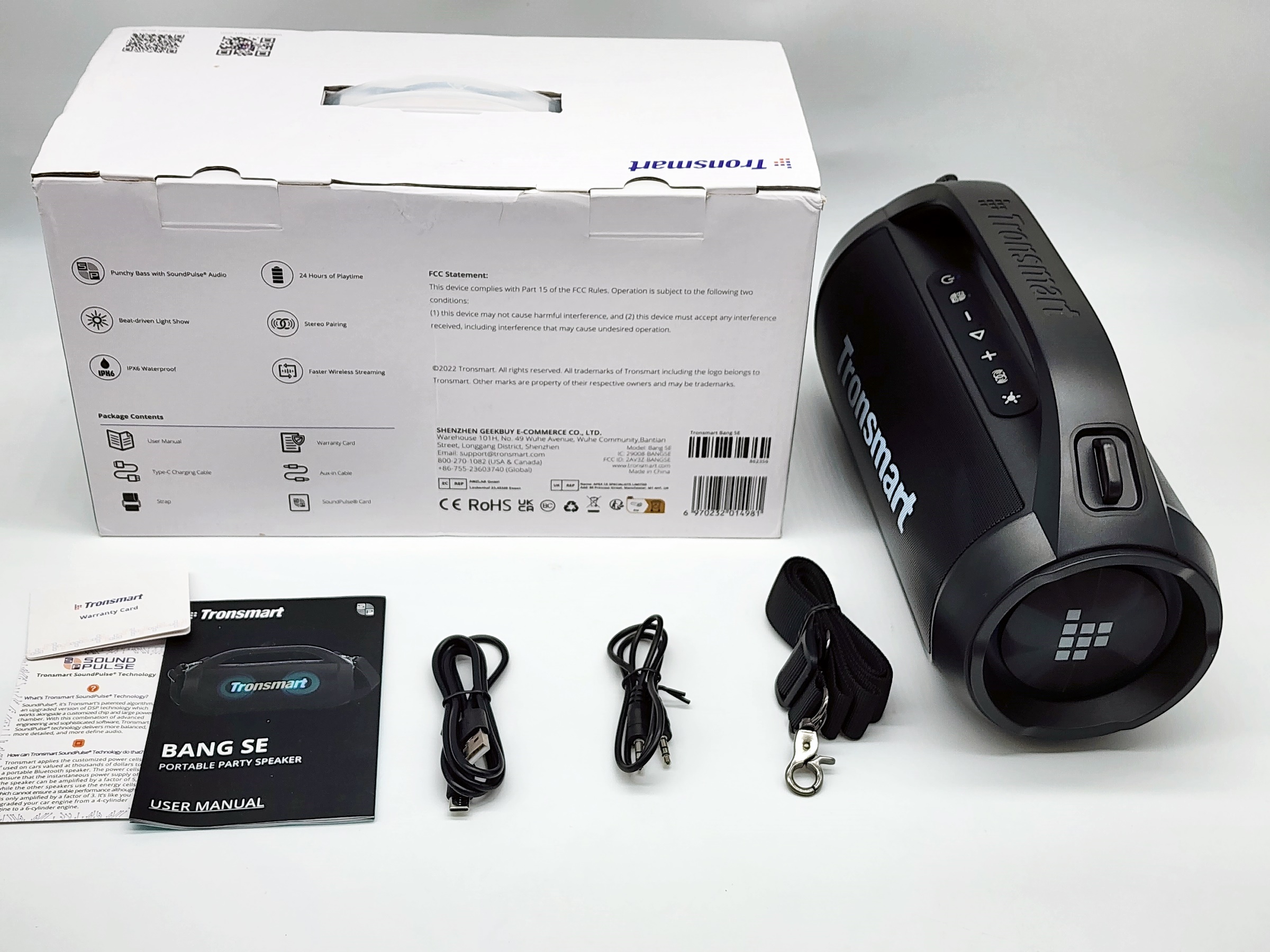 Tronsmart bang max black