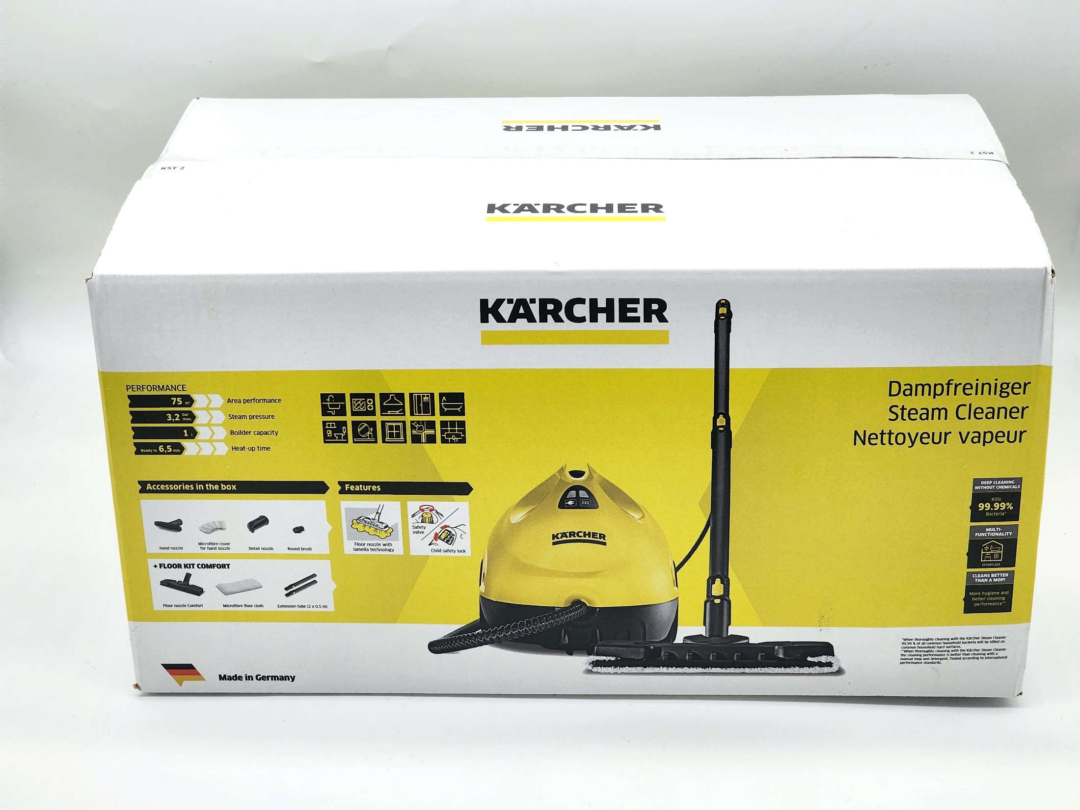 Универсальное решение для чистки: пароочиститель Karcher KST 2 / Комфортный  дом и бытовая техника / iXBT Live