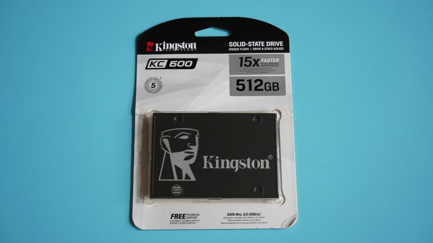 Как правильно открыть упаковку ssd kingston