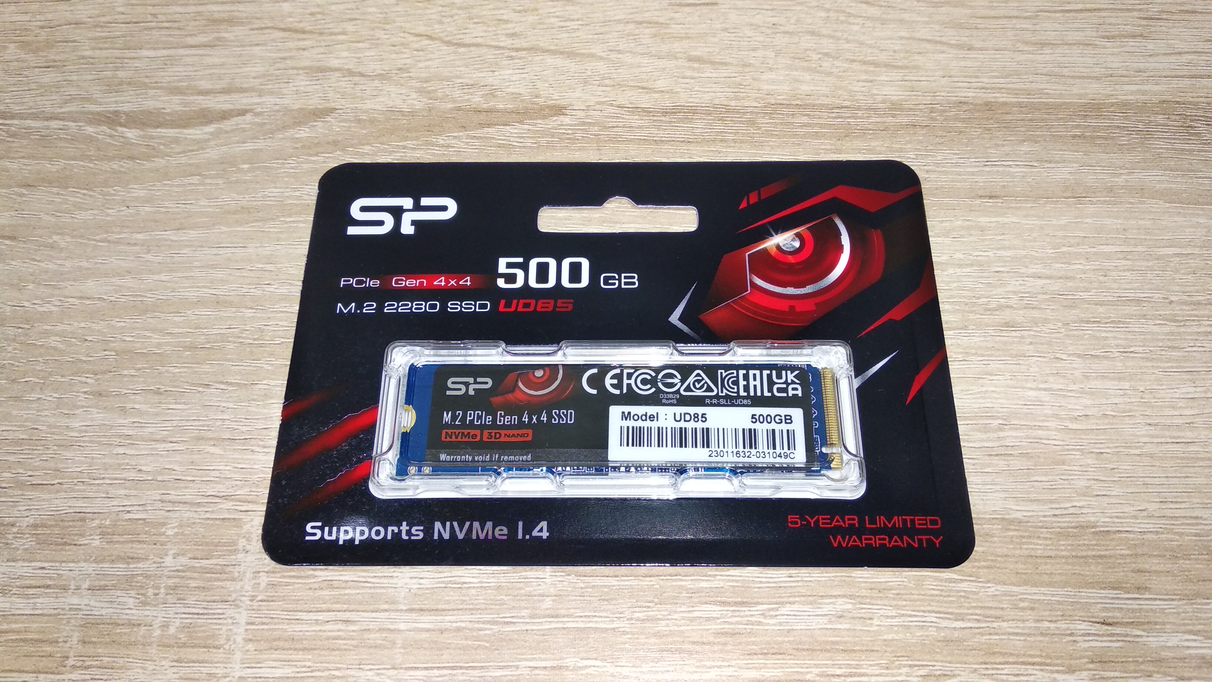 Silicon Power SSD UD85 500Go M.2 PCIe