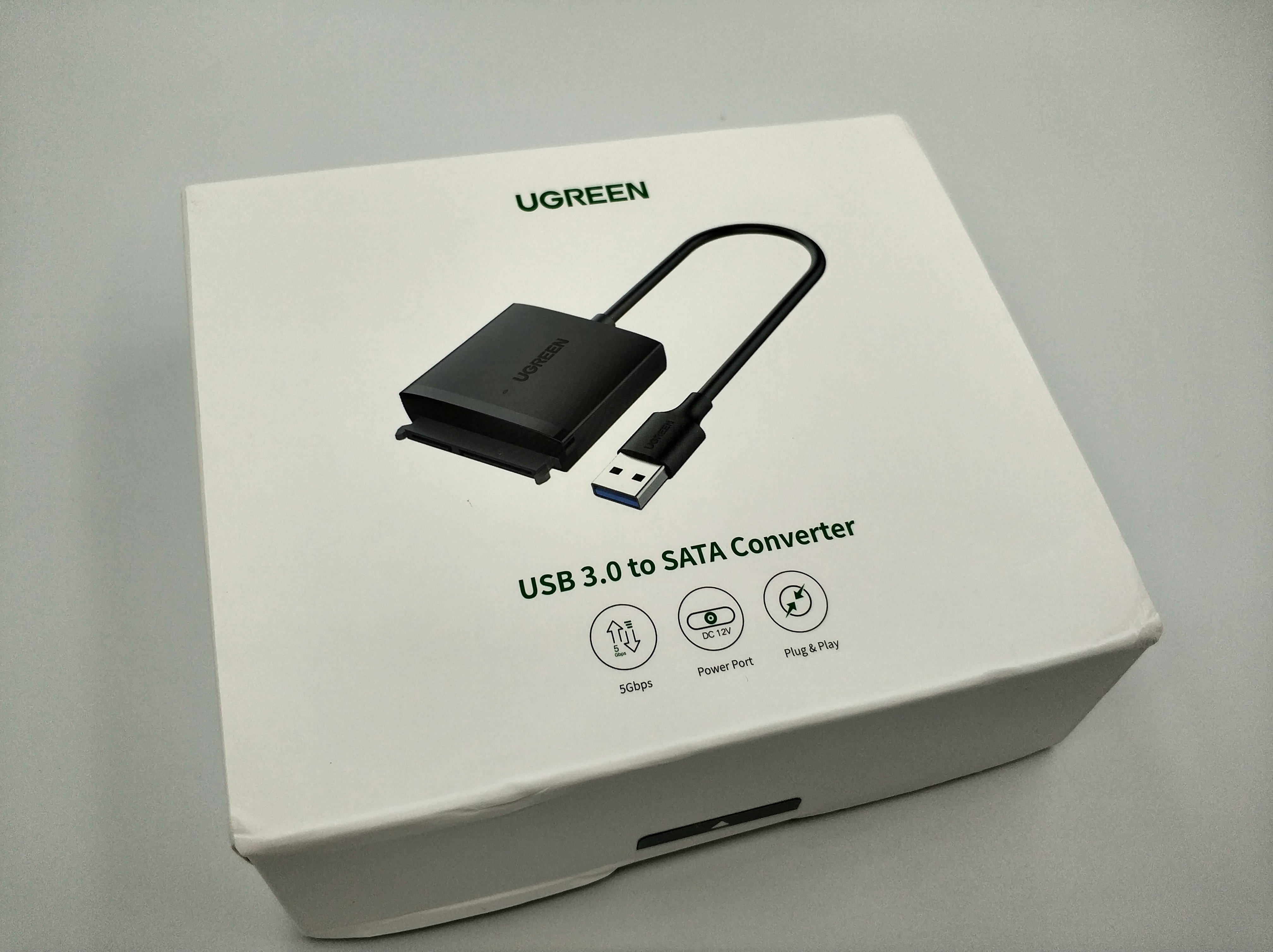 Переходник SATA на USB 2.0, кабель 30 см