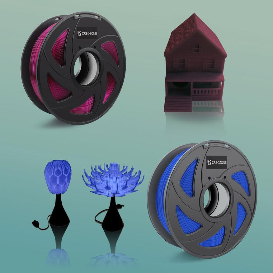 Распродажа филамента для 3D принтеров, производства Creozone Топ Обзоры Автотоваров 