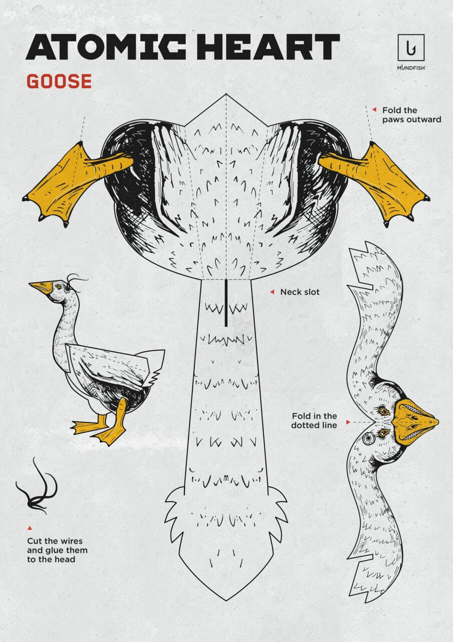 Студия Mundfish представила макеты бумажных игрушек по Atomic Heart /  Компьютерные и мобильные игры / iXBT Live