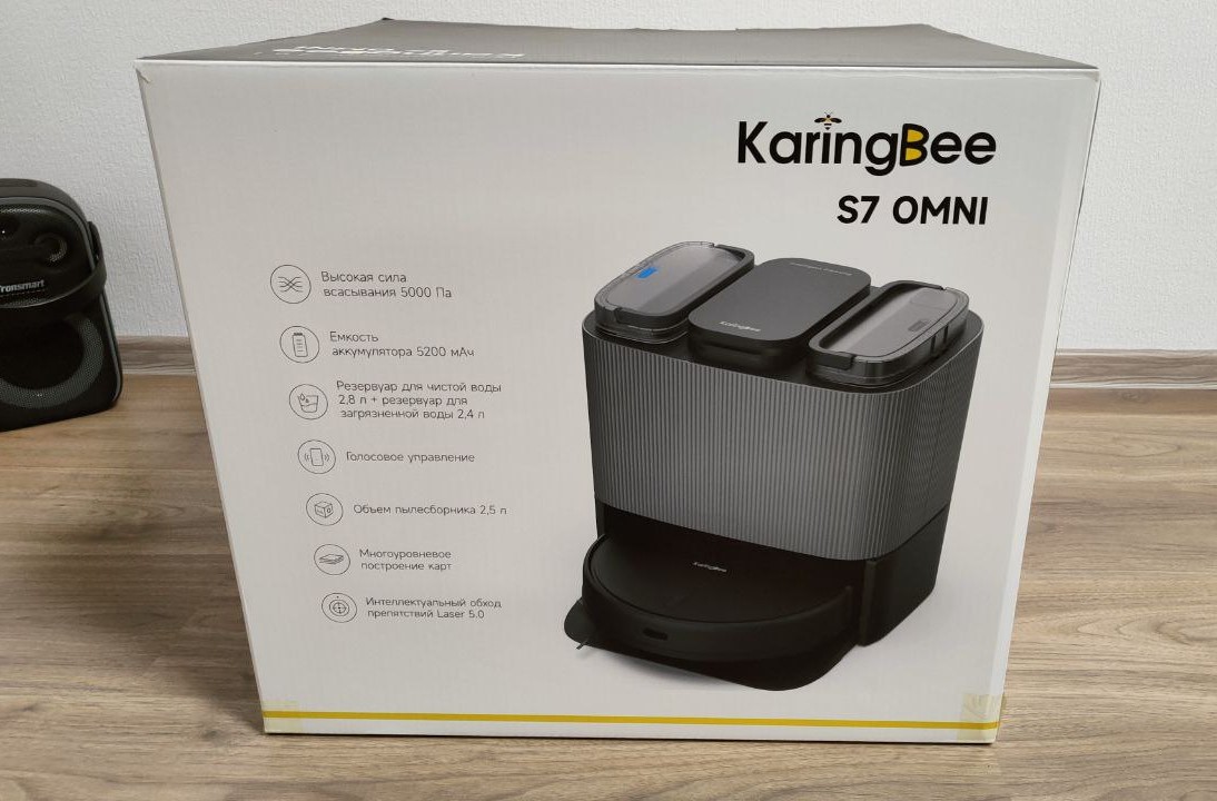 Обзор моющего робота-пылесоса KaringBee S7 Omni 4 в 1 с электролизом воды,  сушкой и Y-образной уборкой / Комфортный дом и бытовая техника / iXBT Live