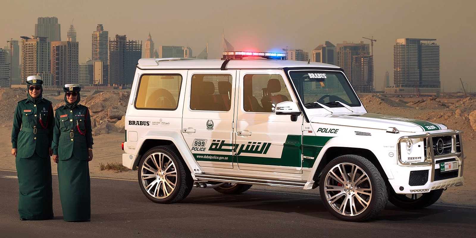 Представлен внедорожник Ghiath Smart Patrol для полиции Дубая