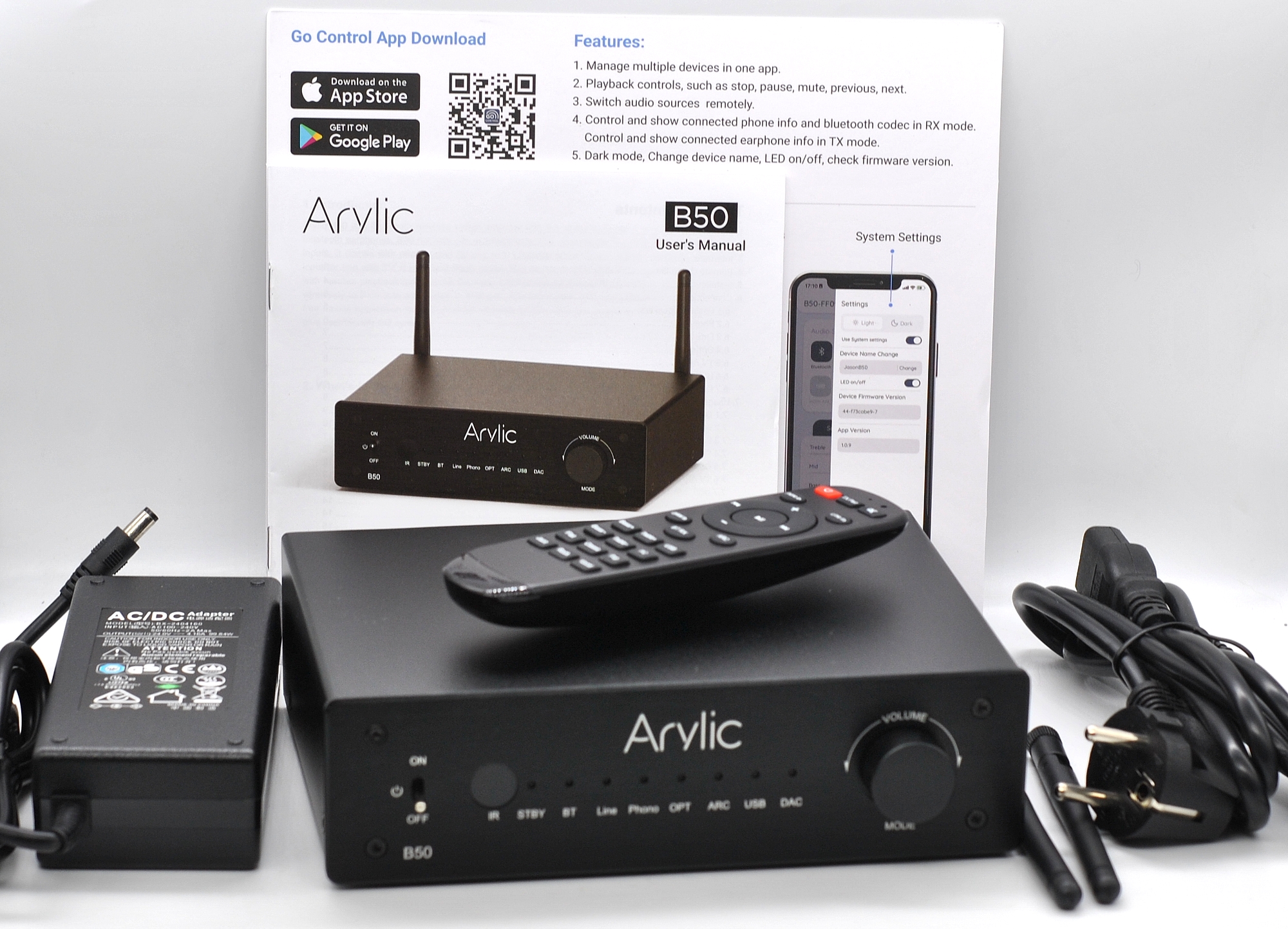 Аудиоуниверсал, но с нюансами: обзор стереоусилителя Arylic B50 с Bluetooth  / Hi-Fi и цифровой звук / iXBT Live