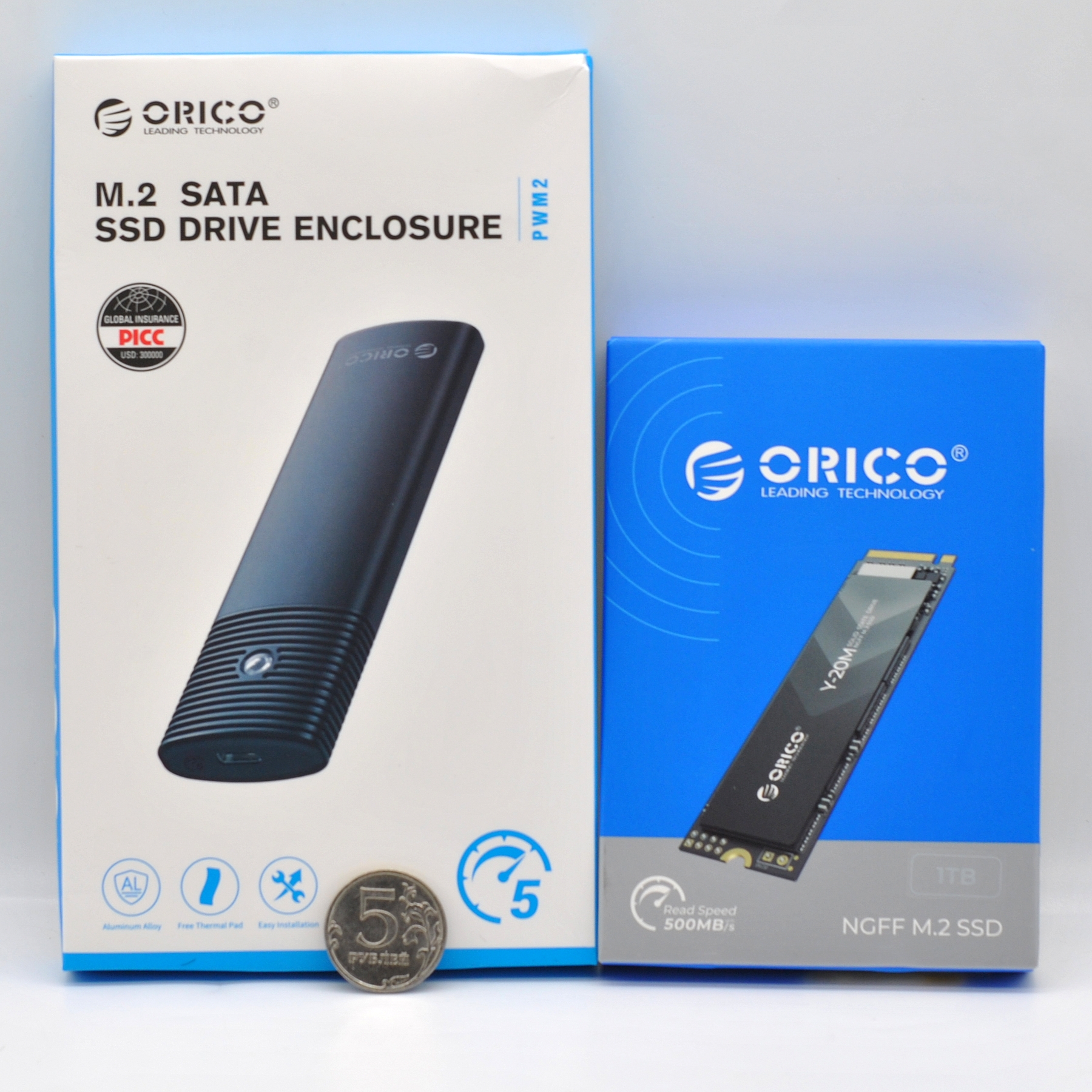 Собираем флешку Orico: обзор SSD M.2 SATA Y20M и USB-кейса PWM2