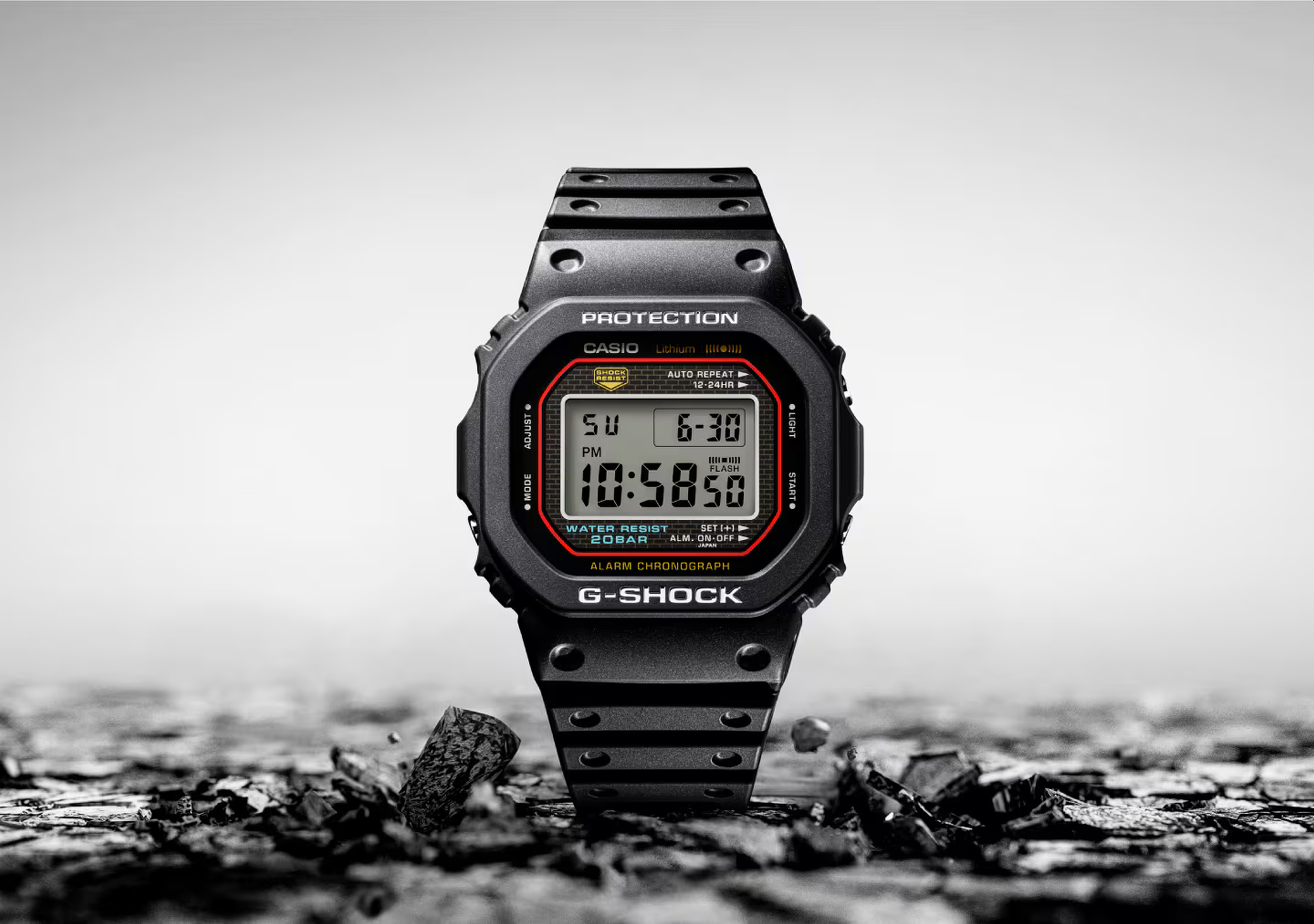 G-Store デジタル腕時計 CR2052 X Casio через сорок лет выпустила новую модель G-SHOCK, идентичную