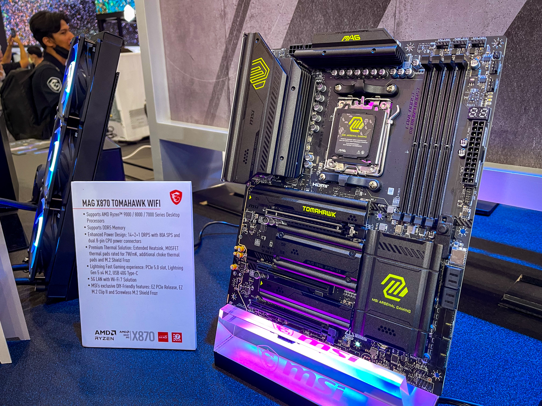 Железо MSI на Computex 2024: Project Zero, БП для ИИ, СЖО уже в