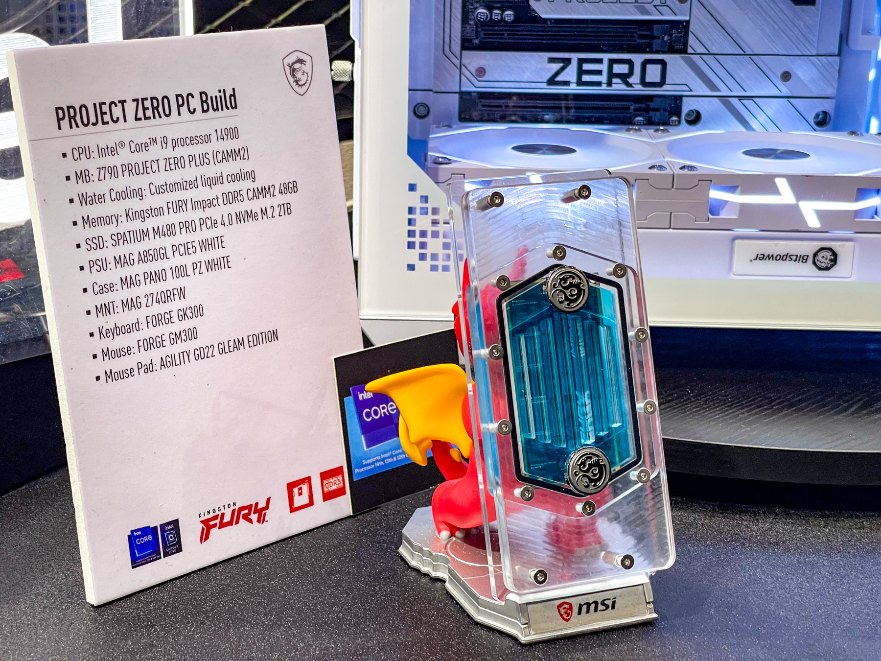 Железо MSI на Computex 2024: Project Zero, БП для ИИ, СЖО уже в