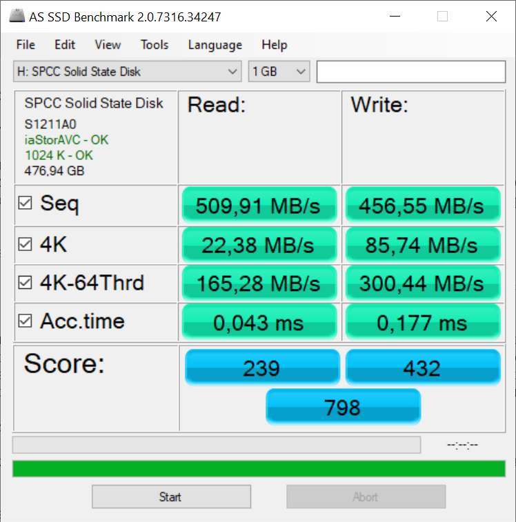 Sp a55 ssd clearance