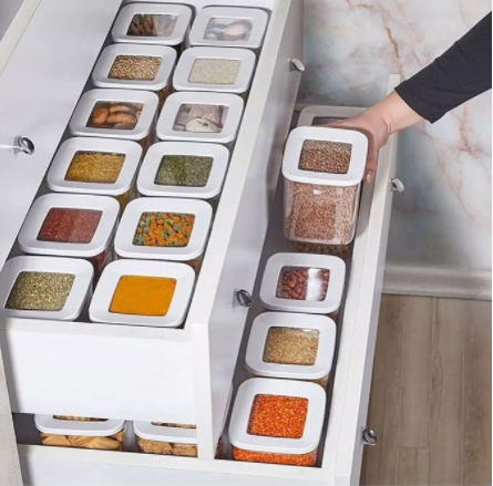 10 стильных и полезных контейнеров для хранения сыпучих продуктов, которые можно купить на Aliexpress. Товары для кухни Топ Обзоры Автотоваров 
