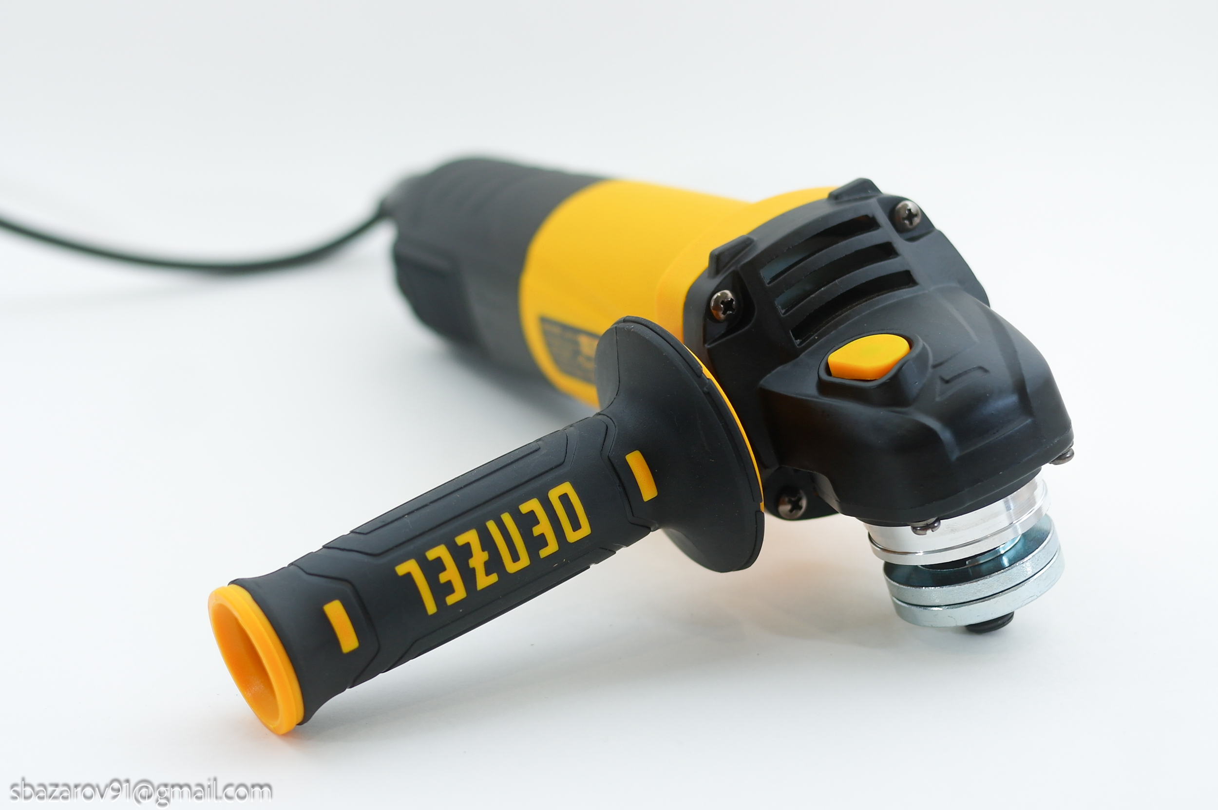 Обзор сетевой УШМ Denzel AG125-1100 на 1,1 кВ и алмазных дисков Turbo ...
