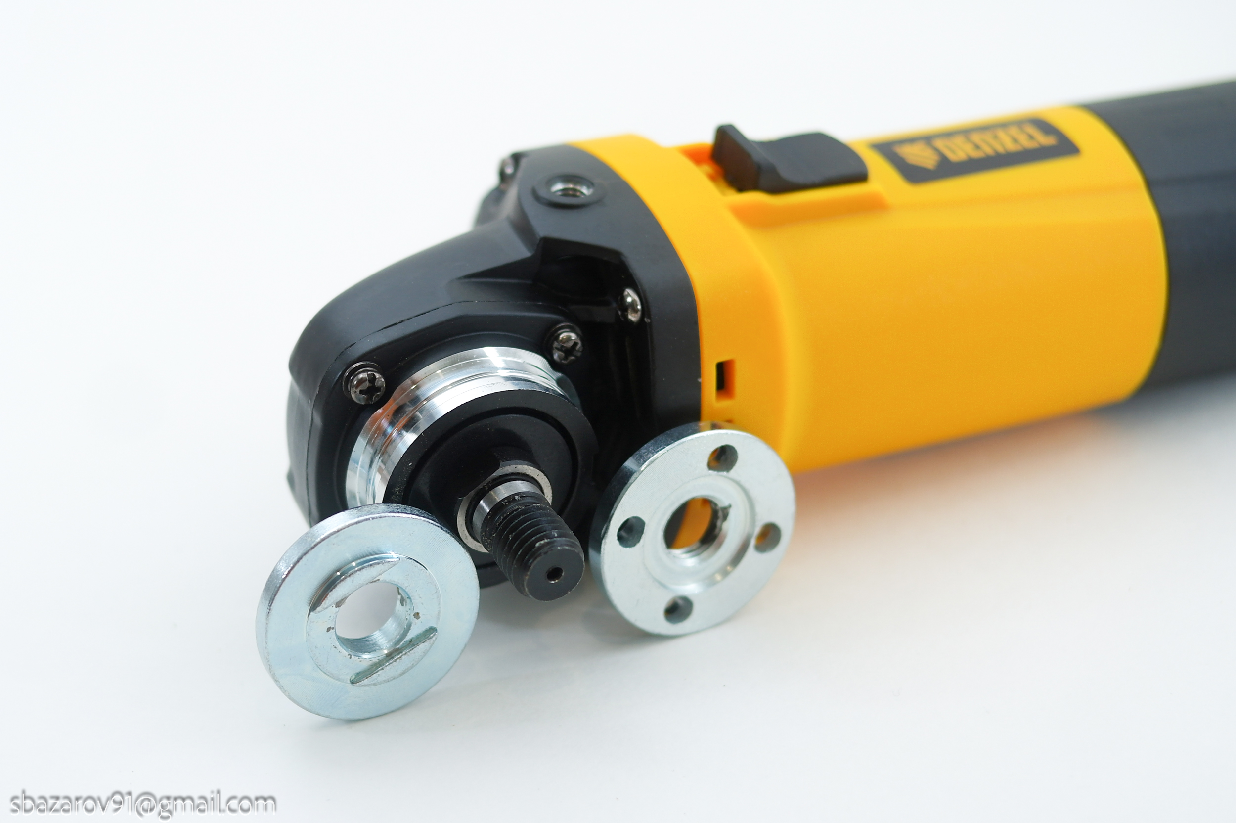 Обзор сетевой УШМ Denzel AG125-1100 на 1,1 кВ и алмазных дисков Turbo ...