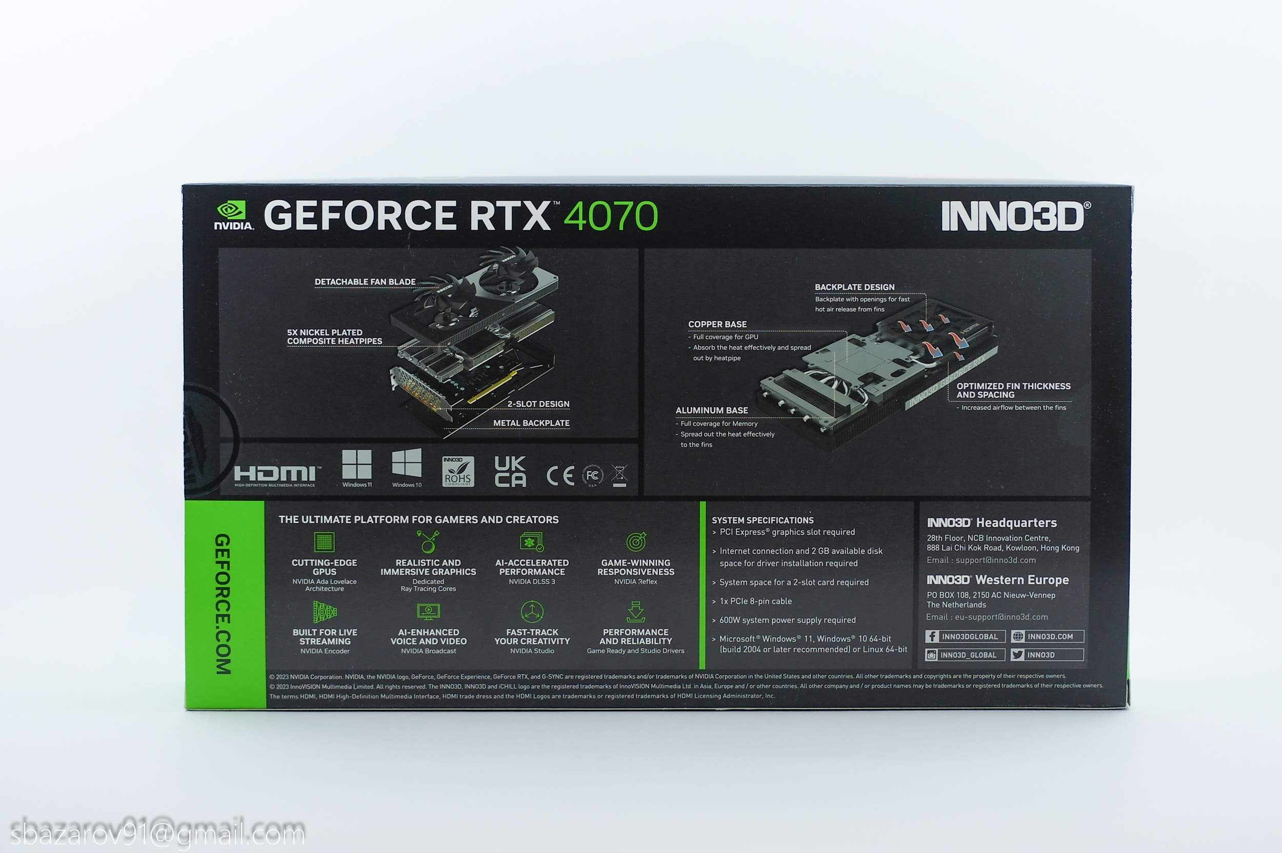 Переход с GeForce 1070 на GeForce 4070: стоила ли игра свеч? Обзор  видеокарты Inno3D RTX4070 Twin X2 / Видеокарты и мониторы / iXBT Live