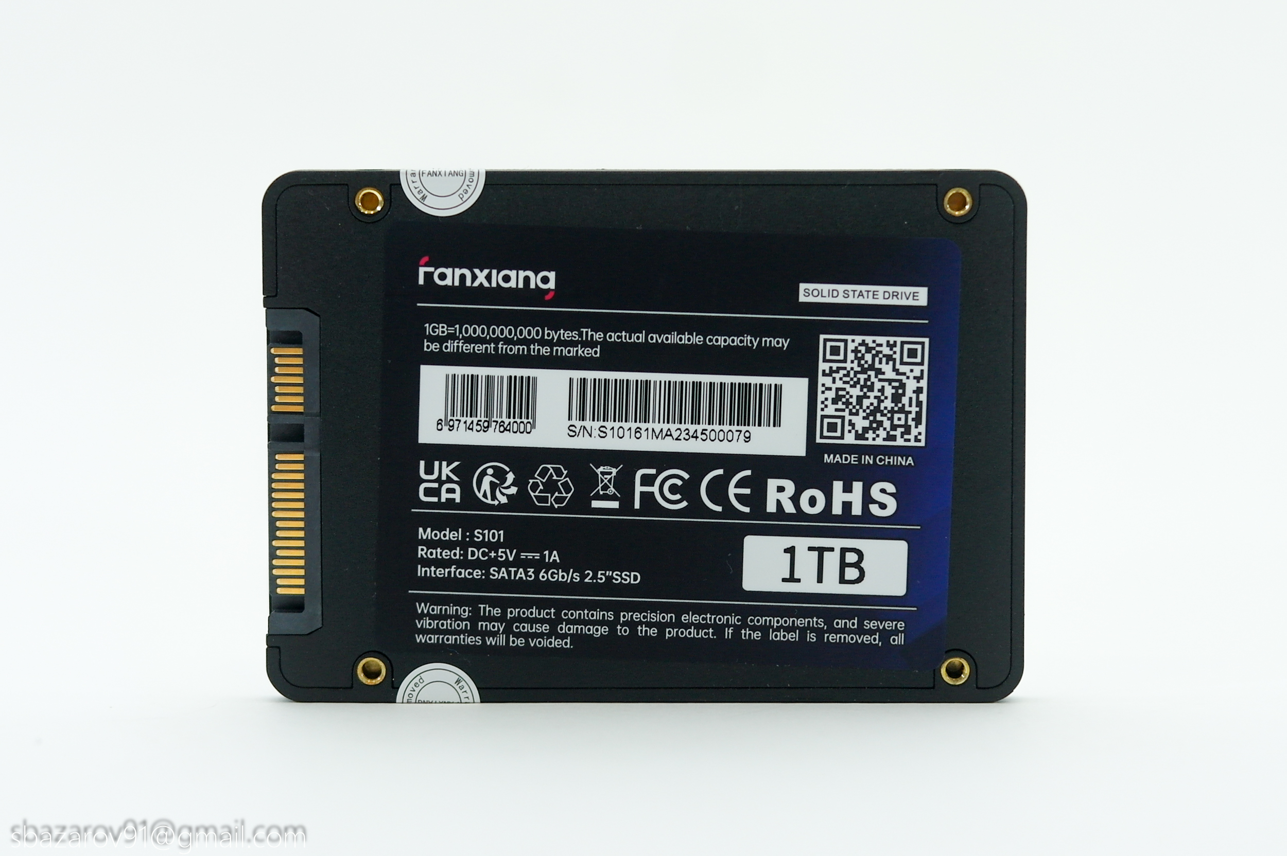 Китайский рандом в деле! Обзор SSD накопителя Fanxiang S101