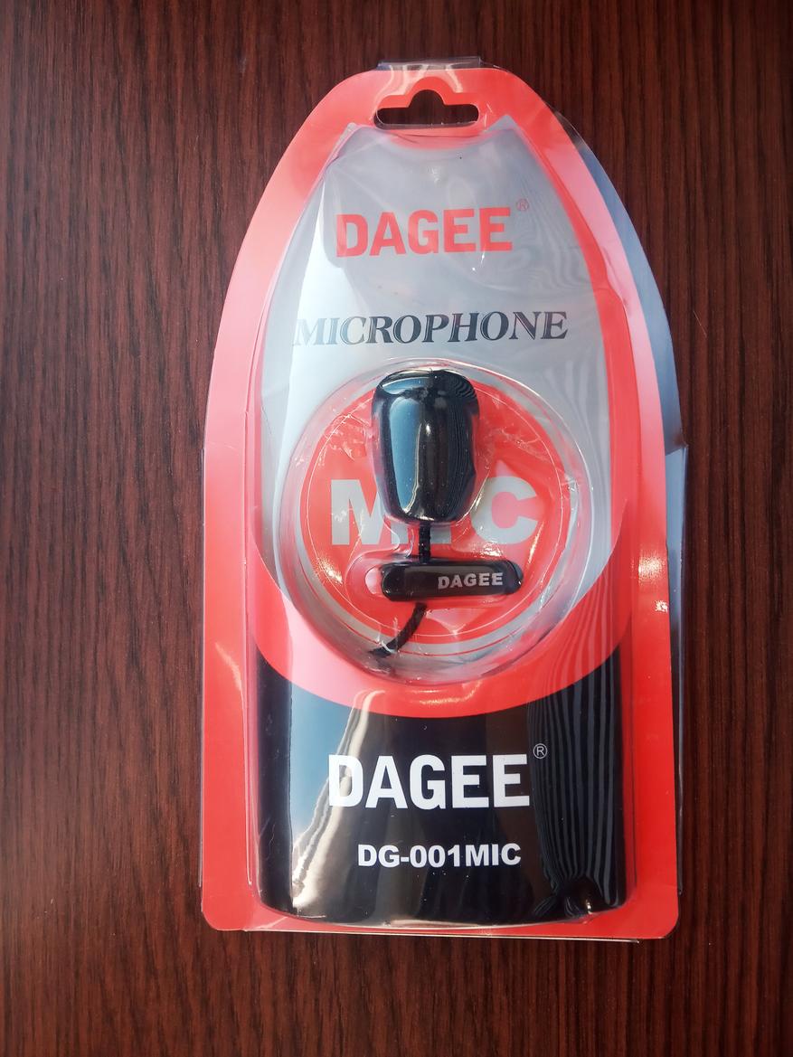 مراجعة ميكروفون التلبيب Dagee DG-001 بسعر 2 دولار 2