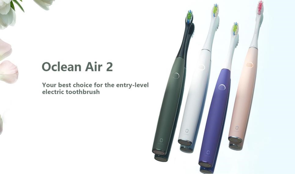 Oclean Air 2: тихая электрическая зубная щётка / Комфортный дом и бытовая  техника / iXBT Live