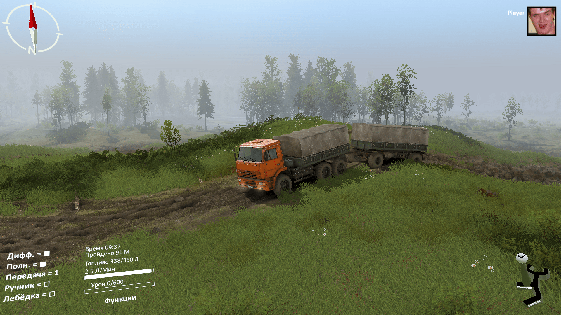 Как заправиться в SpinTires