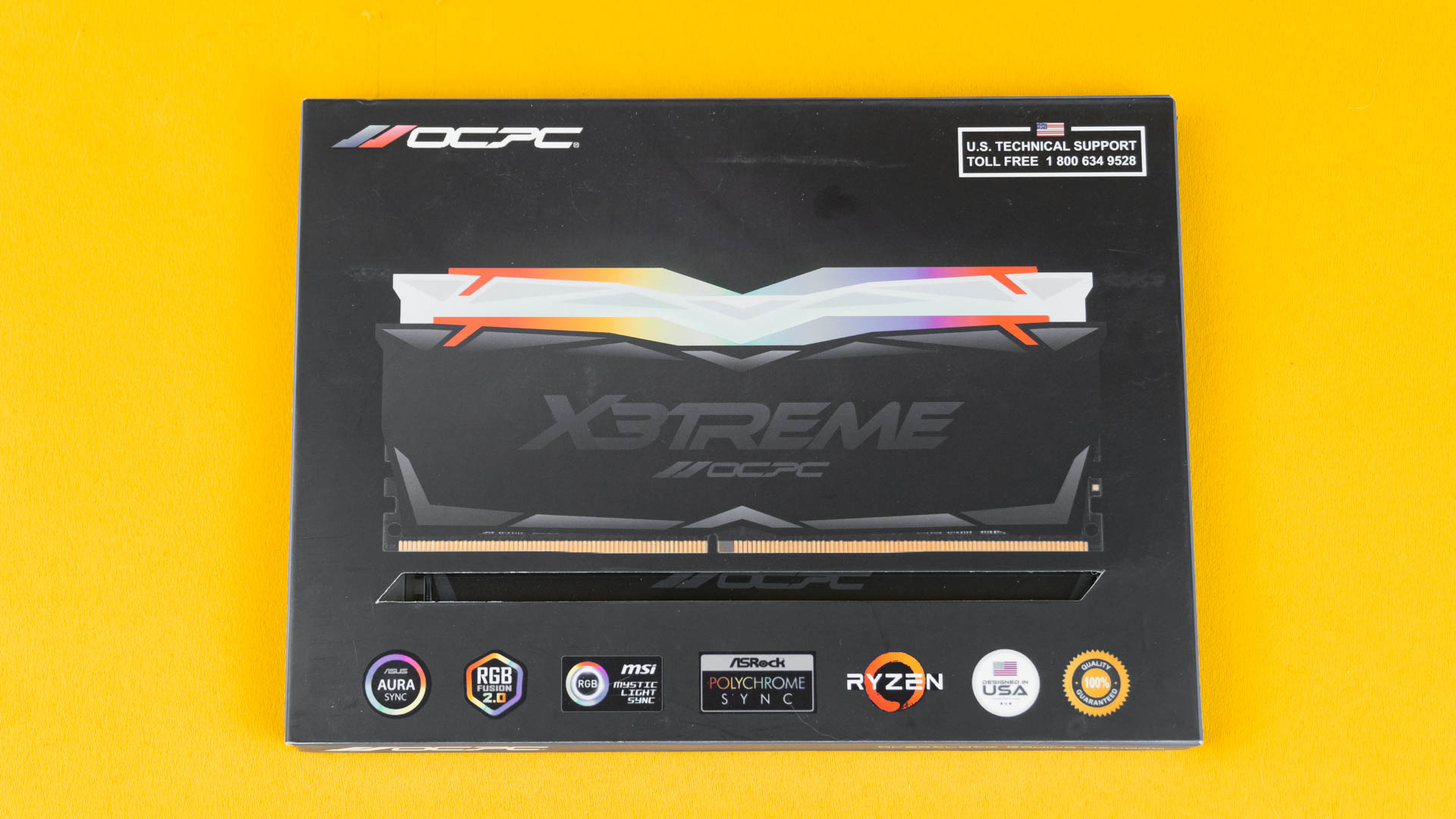 Обзор оперативной памяти DDR4 OCPC X3 RGB 16 ГБ (2 × 8 ГБ) 3200 МГц /  Платформа ПК / iXBT Live