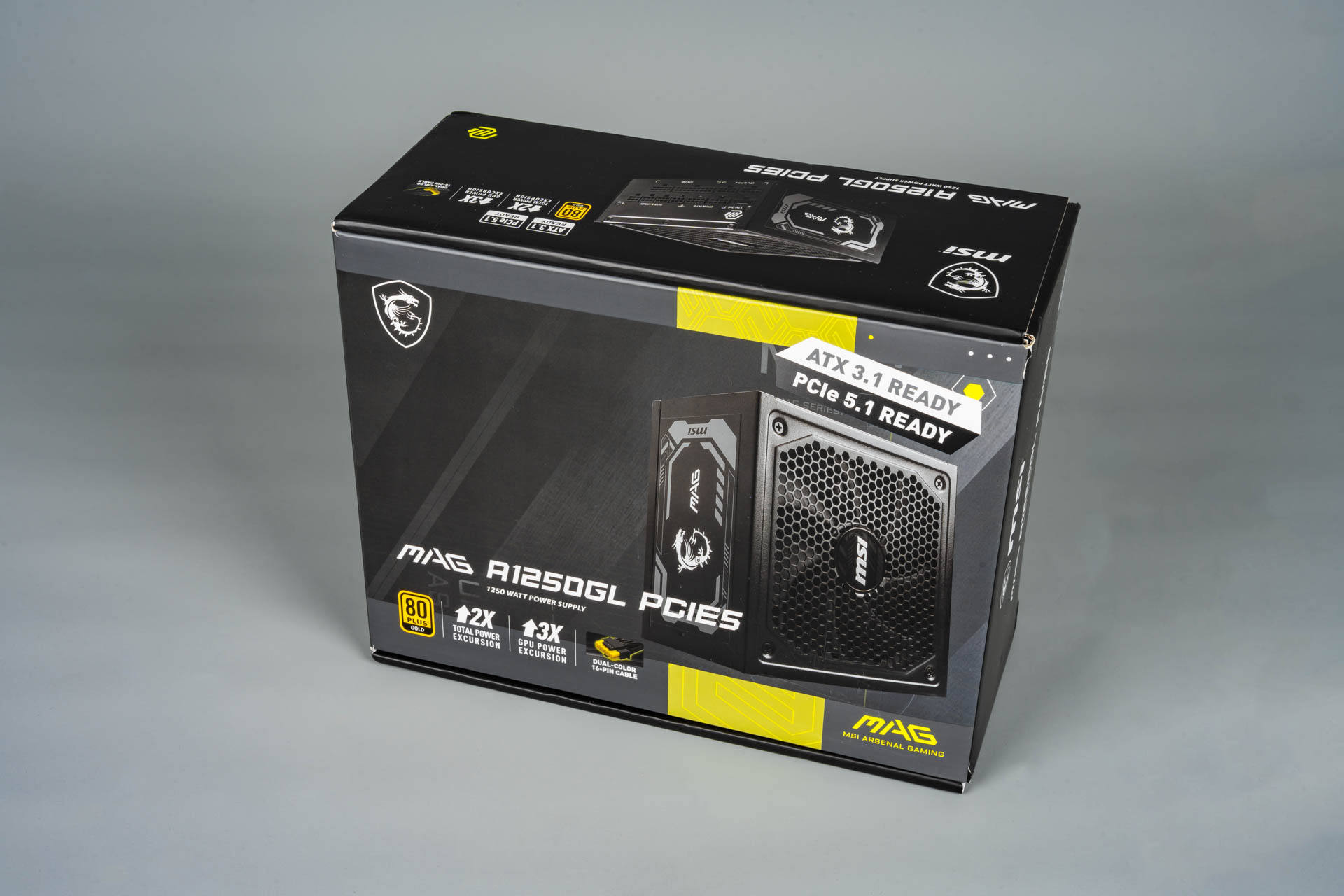 Обзор блока питания MSI MAG A1250GL PCIE5 / Корпуса и питание