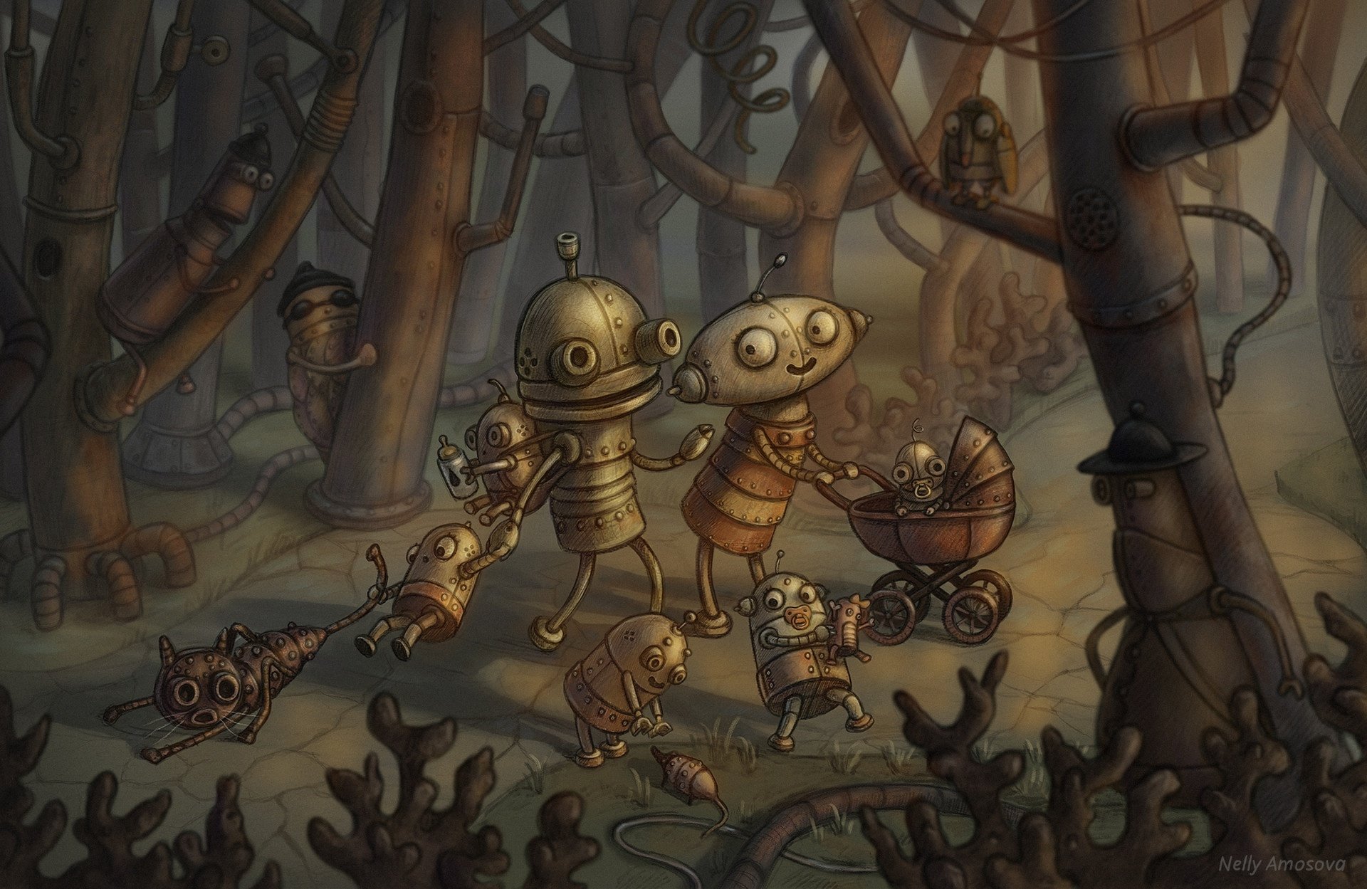 Маленький проект, встряхнувший жанр. Обзор Machinarium / Компьютерные и  мобильные игры / iXBT Live