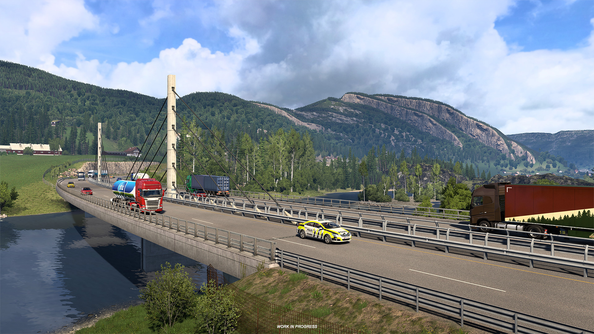 К северным горизонтам. Состоялся анонс нового дополнения к Euro Truck  Simulator 2 / Компьютерные и мобильные игры / iXBT Live