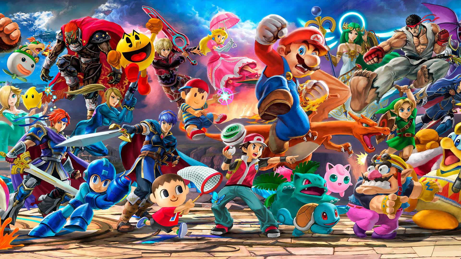 Super Smash Bros Ultimate хорошо выделяется на фоне остальных. 