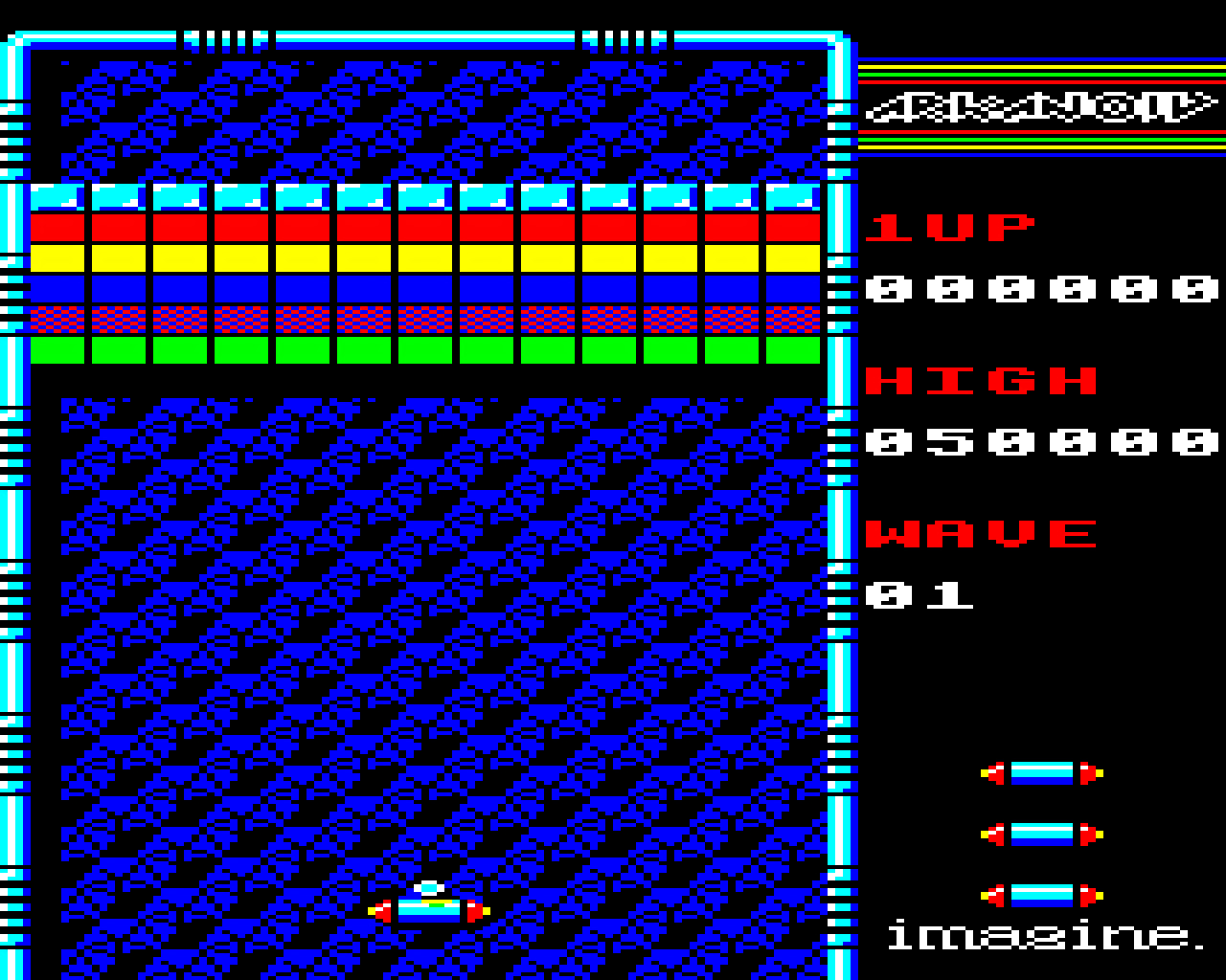 первая игра арканоид