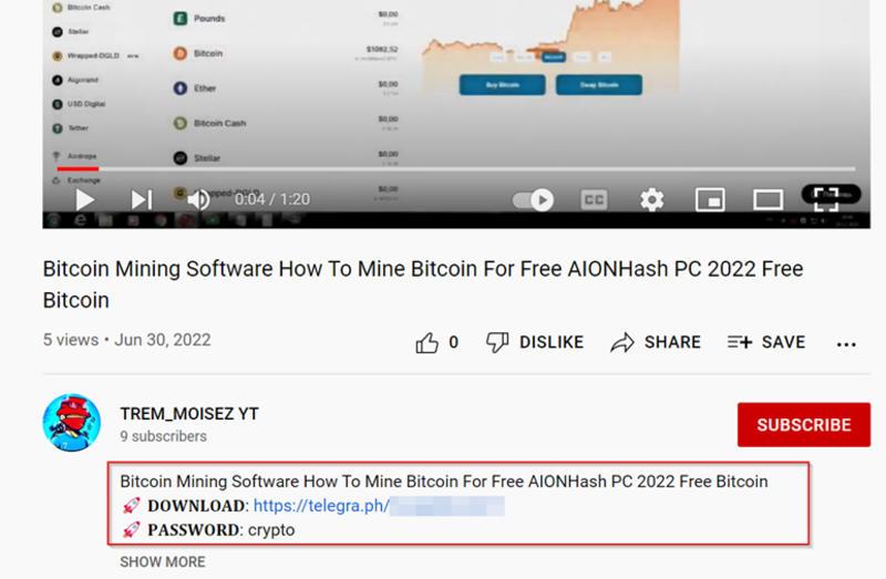 YouTube is receiving the PennyWise virus
