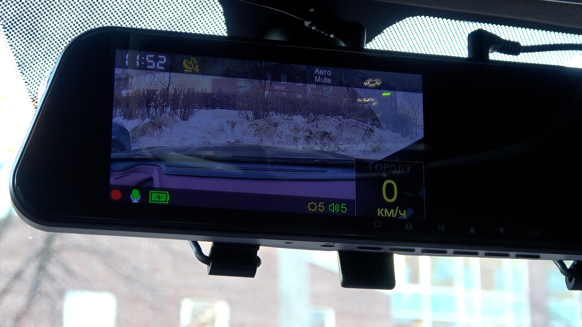 SilverStone F1 Hybrid Elbrus обзор зеркало-видеорегистратора с радар-детектором и Wi-Fi отзывы владельцев