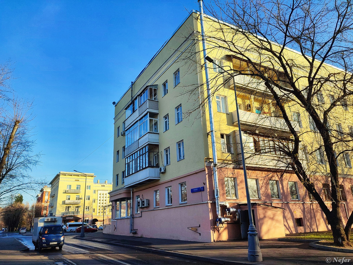 Дома в капотне покрасили