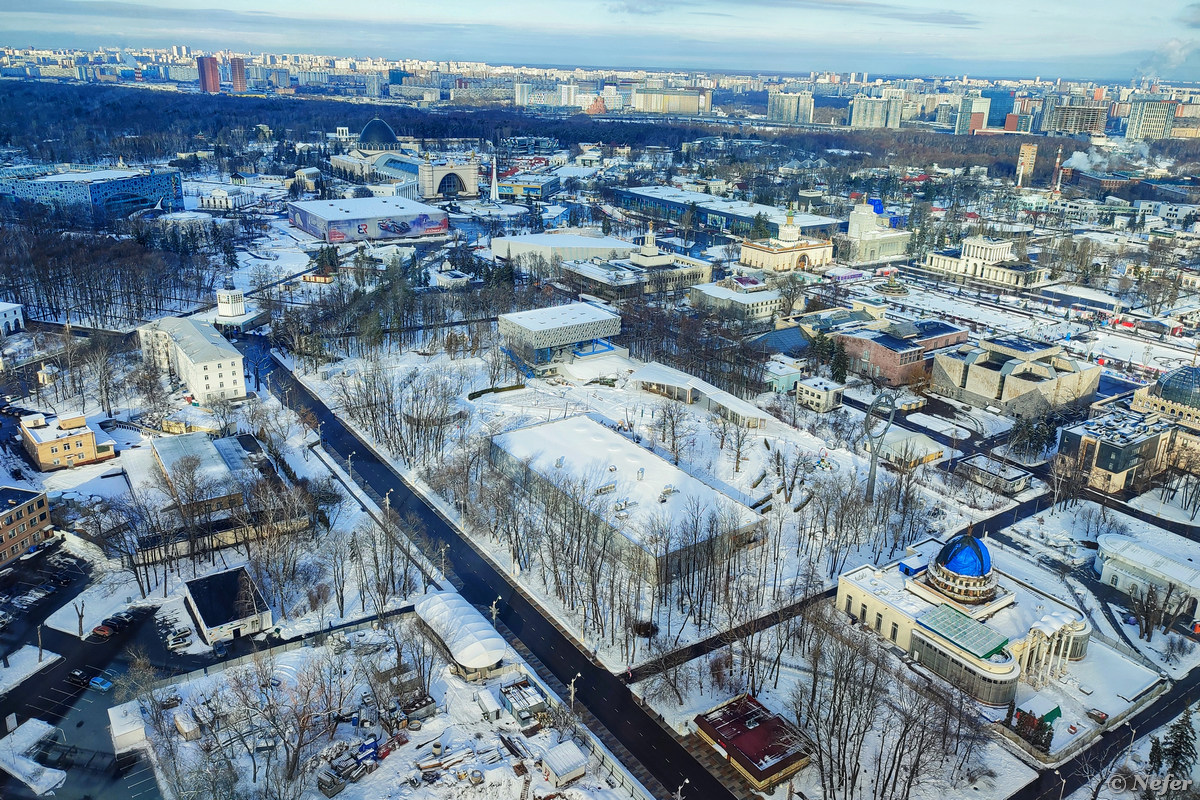 Смотрите, какие виды открываются из кабинки колеса обозрения «Солнце  Москвы» / Путешествия и туризм / iXBT Live