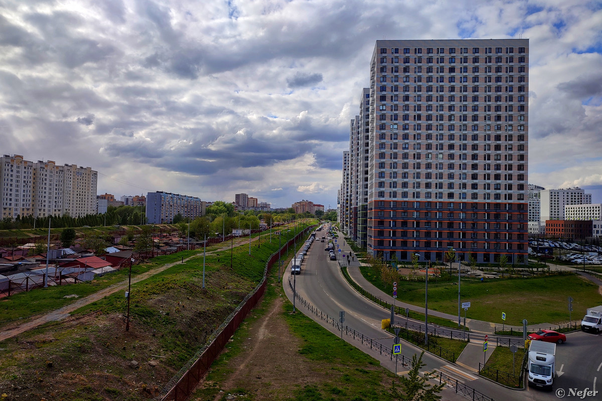 Показываю две части города Люберцы, разделённые канализационным коллектором  / Путешествия и туризм / iXBT Live