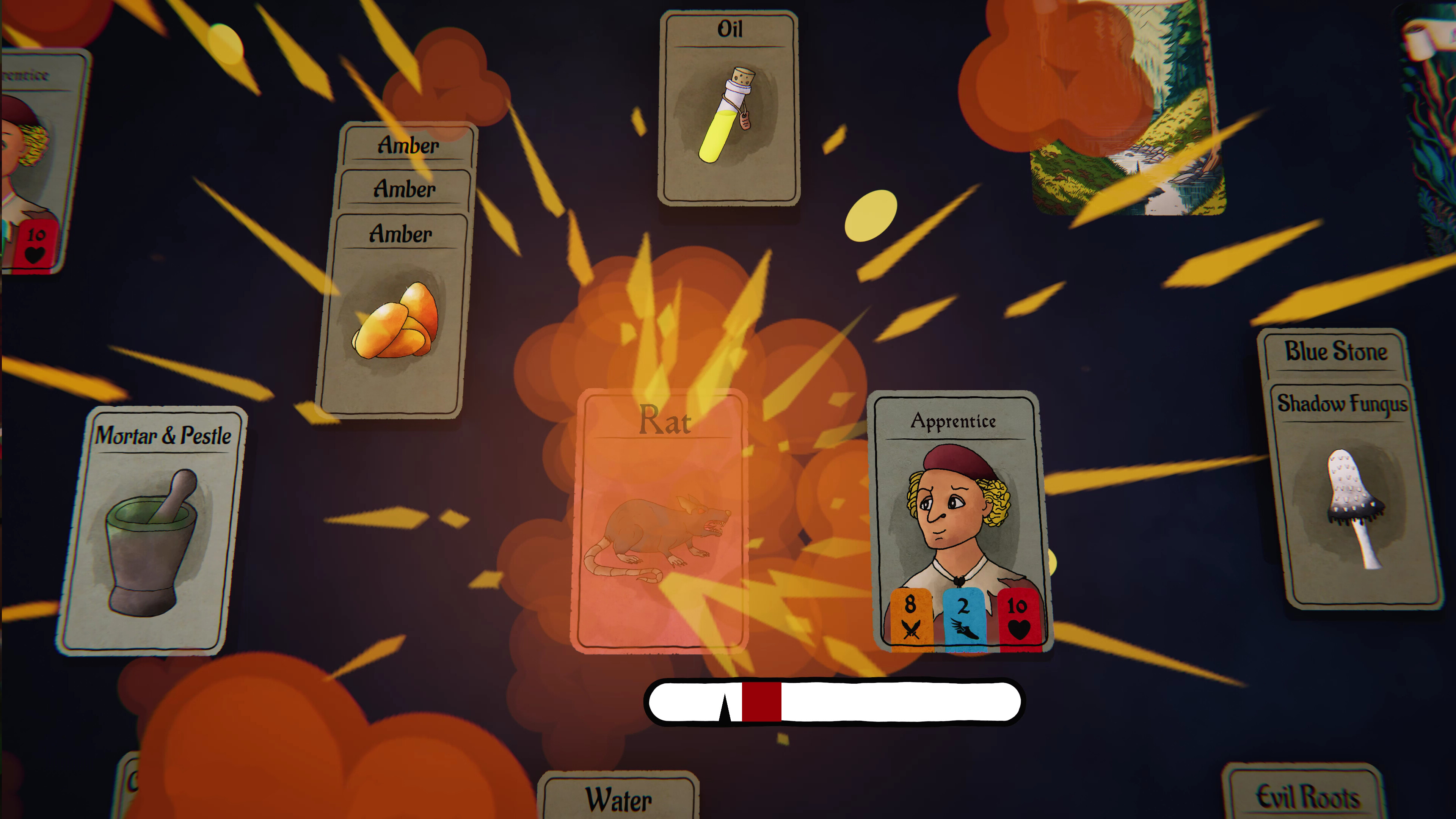 Alchemy Deck вышла в раннем доступе в Steam. В игре случаются настоящие  драки между картами / Компьютерные и мобильные игры / iXBT Live