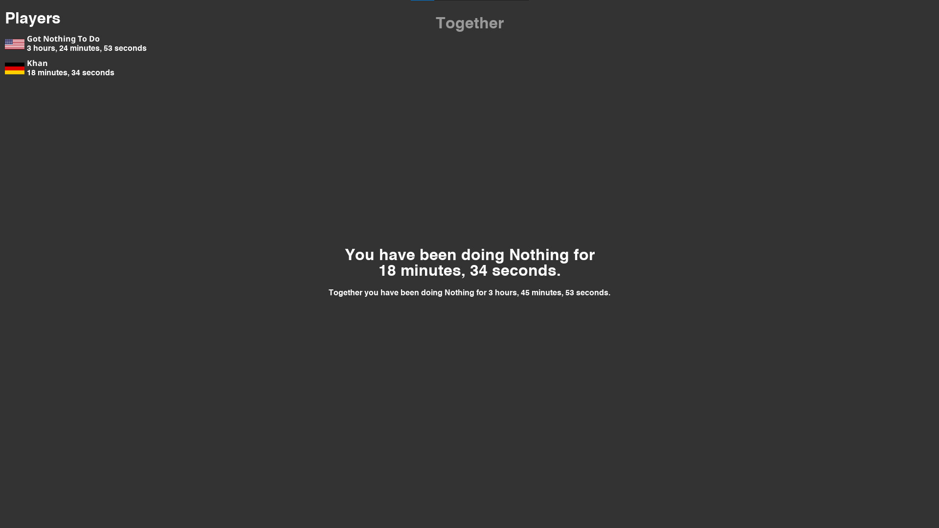 В Steam набирает положительные отзывы мультиплеер Nothing Together. Игроки  должны вместе ничего не делать / Компьютерные и мобильные игры / iXBT Live