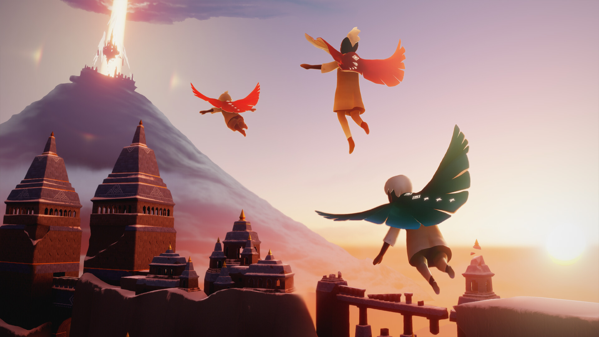 Многопользовательская Sky: Children of the Light от создателей Journey  бесплатно доступна в Steam / Компьютерные и мобильные игры / iXBT Live