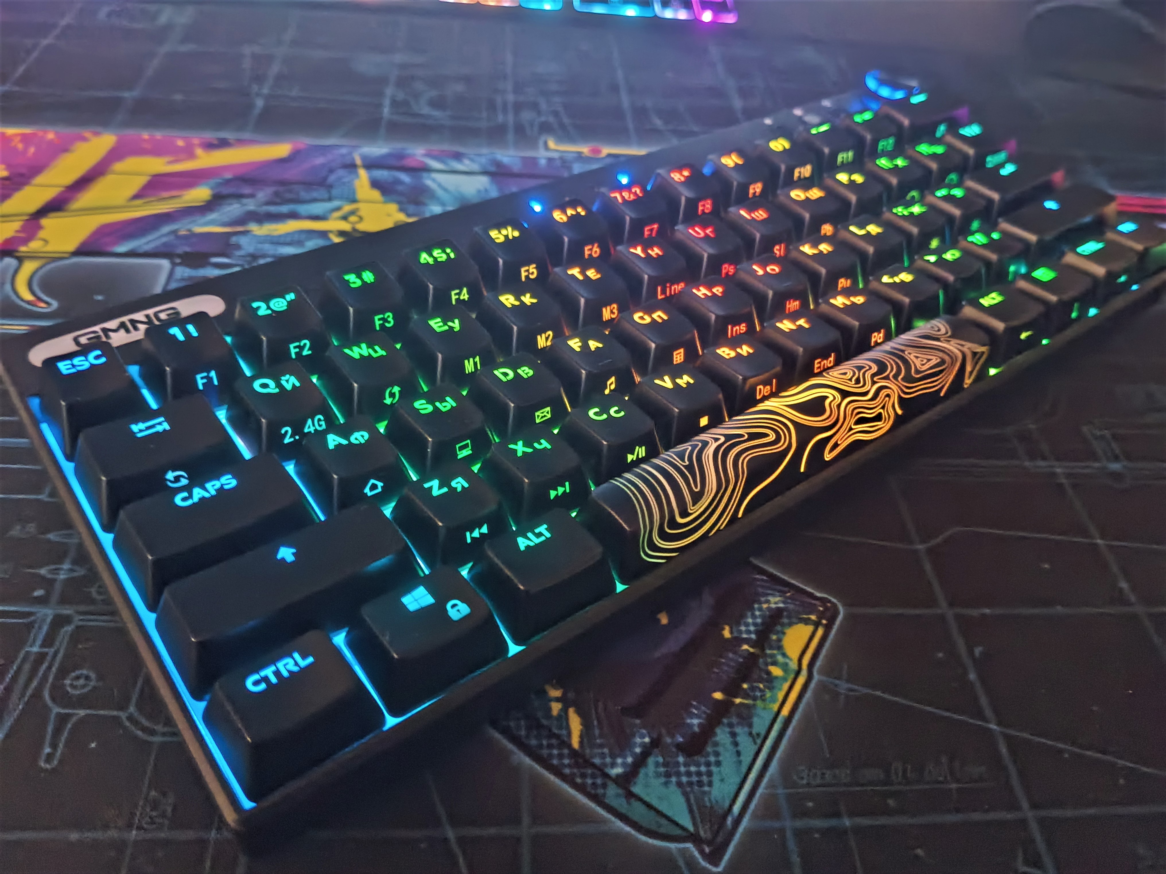 Обзор беспроводной игровой клавиатуры Gmng XK1 с красными свичами и  RGB-подсветкой / Мыши, клавиатуры, офисная и геймерская периферия / iXBT  Live