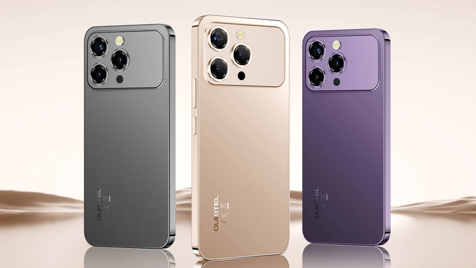 Яблочный» дизайн и до 512 ГБ памяти: представлен смартфон Oukitel