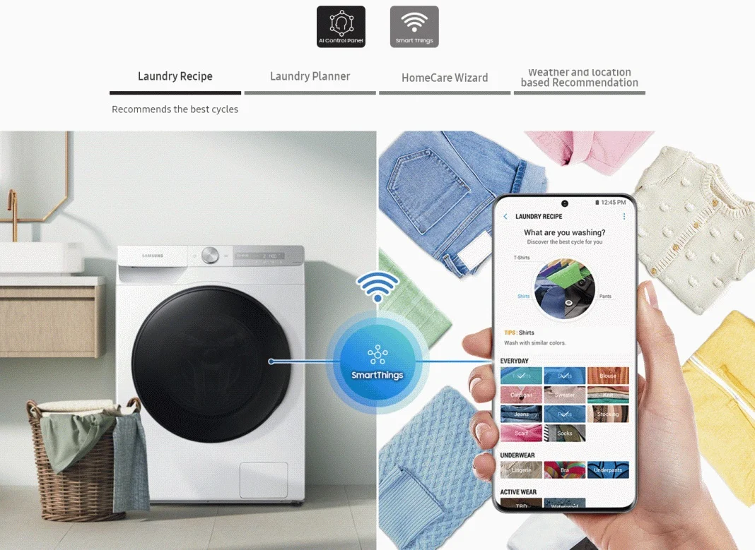 Samsung представила новые стиральные машины с функциями искусственного  интеллекта / Комфортный дом и бытовая техника / iXBT Live