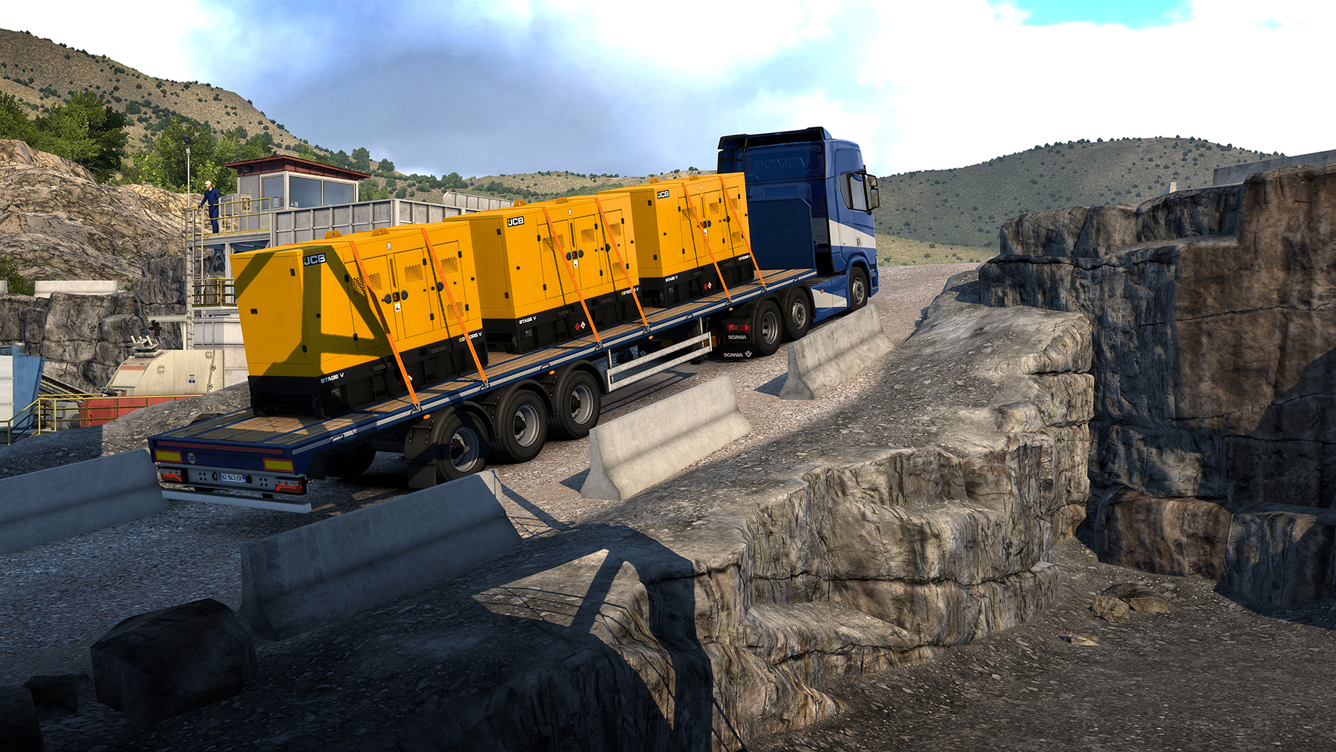 Для Euro Truck Simulator 2 вышло новое DLC с грузами от компании JCB /  Компьютерные и мобильные игры / iXBT Live