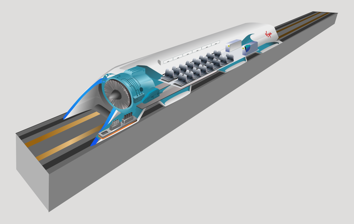 Внутри Hyperloop: Первые испытания самой быстрой транспортной системы в  мире / Оффтопик / iXBT Live