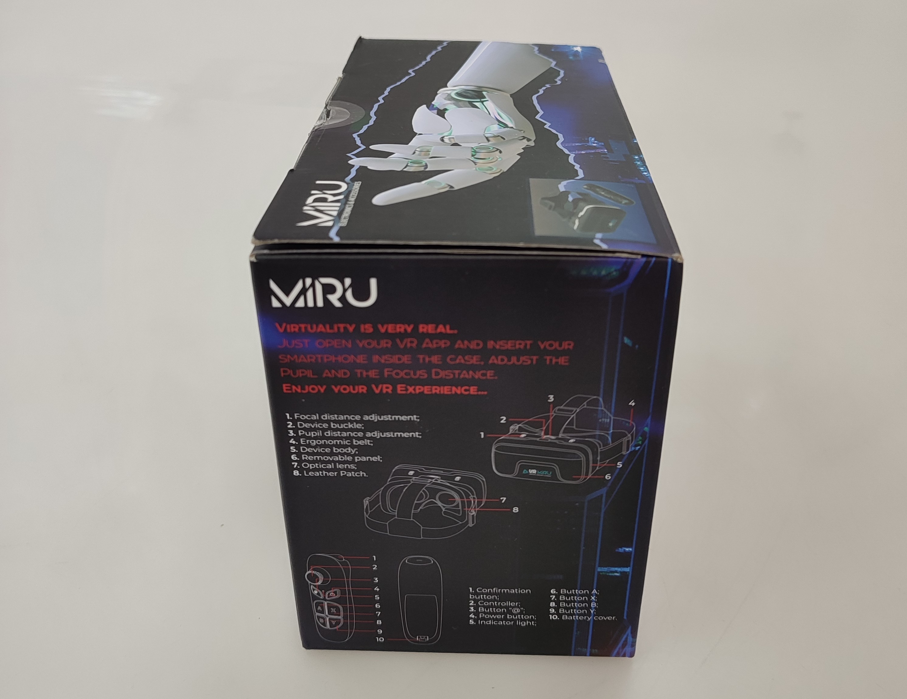 Обзор VR-очков Miru VMR700J Gravity Pro с контроллером для смартфона  4,0”—7,0” / Мыши, клавиатуры, офисная и геймерская периферия / iXBT Live