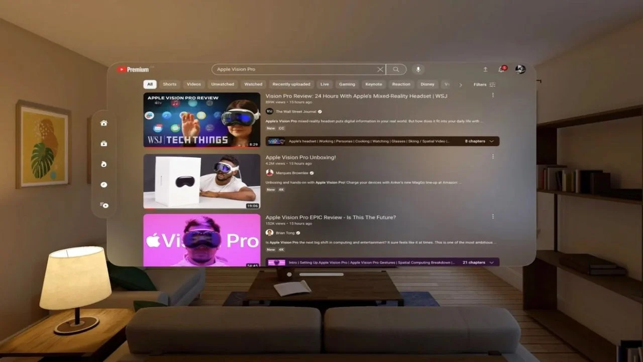 YouTube изменила свое решение и начала разработку приложения для Apple  Vision Pro / Программы, сервисы и сайты / iXBT Live