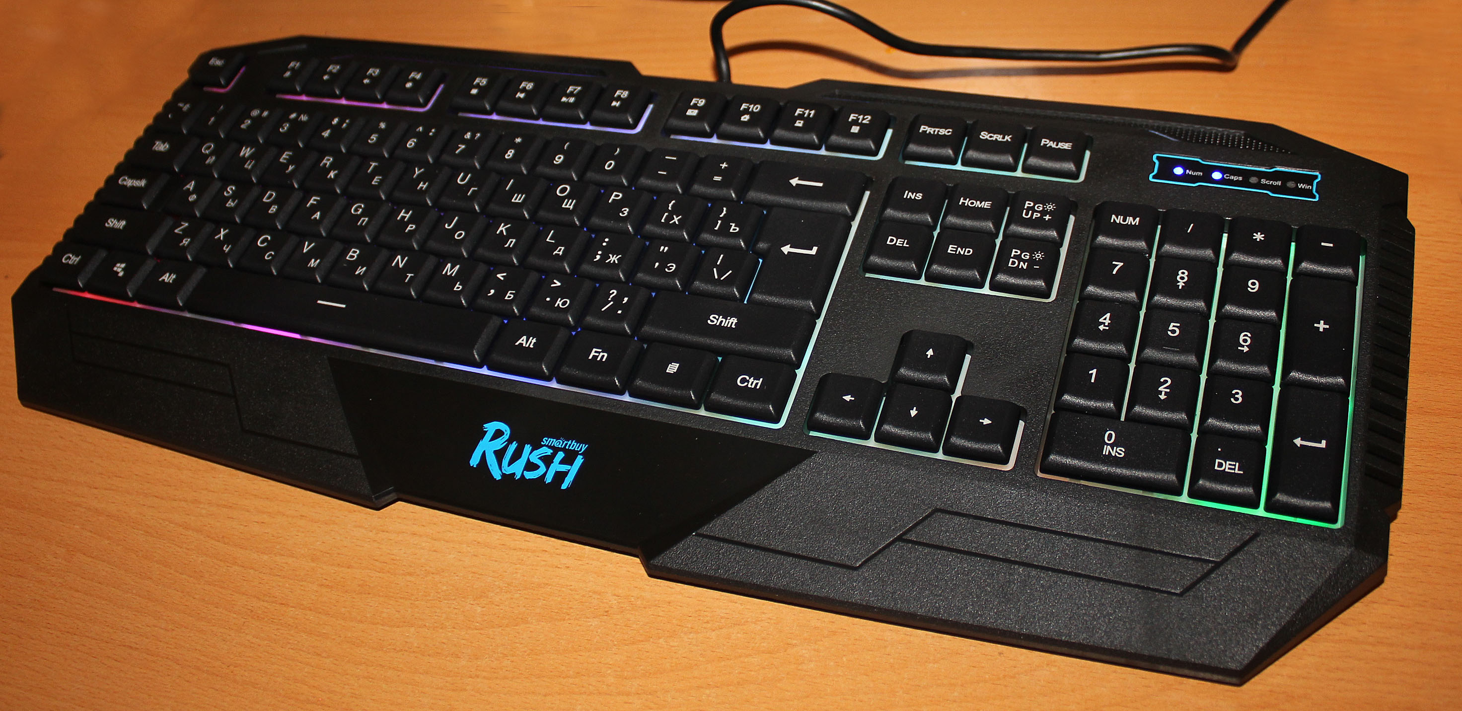 Smartbuy RUSH 304GU-K – недорогая игровая клавиатура с подсветкой ...