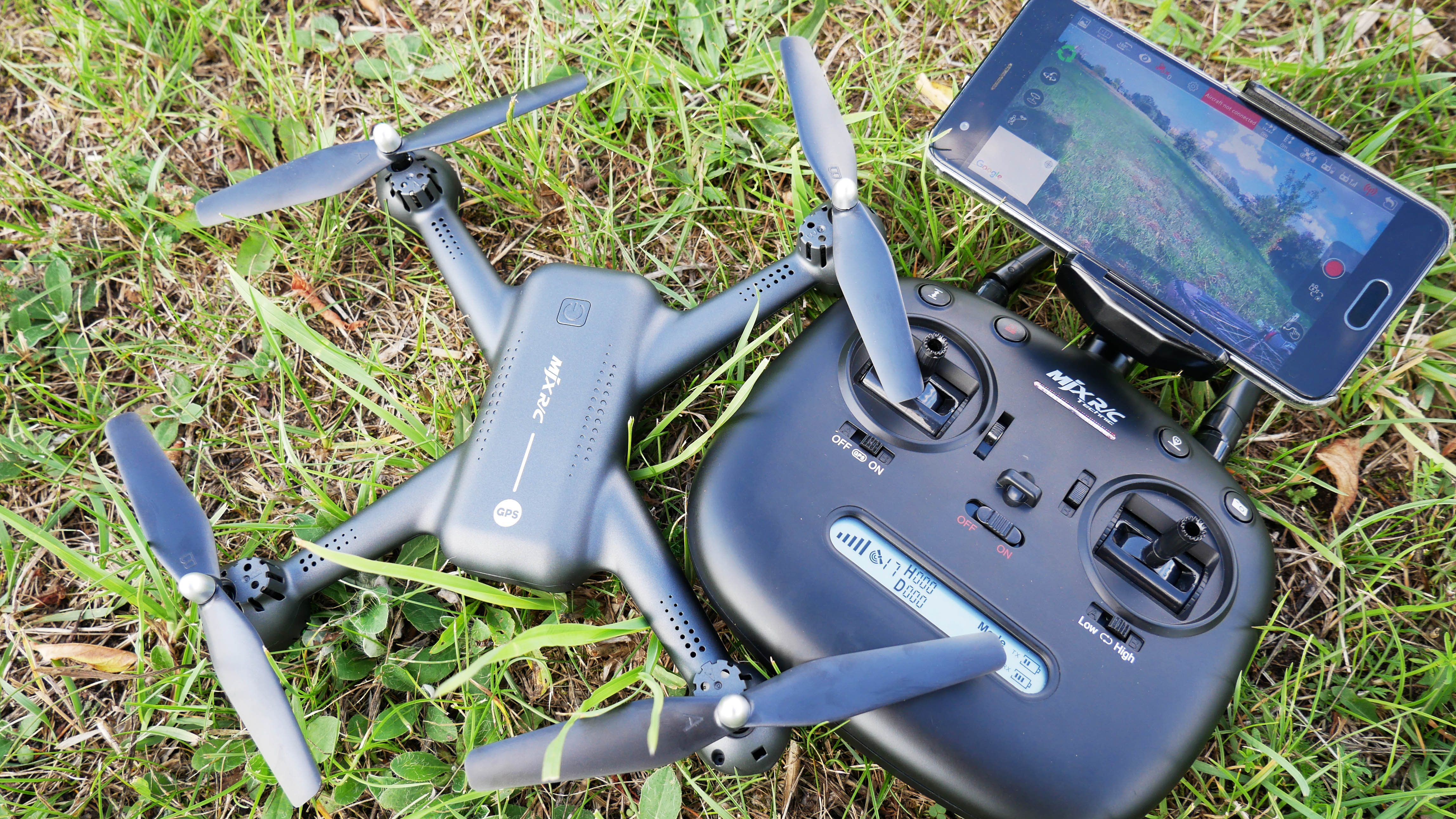 Обзор бюджетного квадрокоптера MJX X104G с камерой GPS FPV / Дроны ...