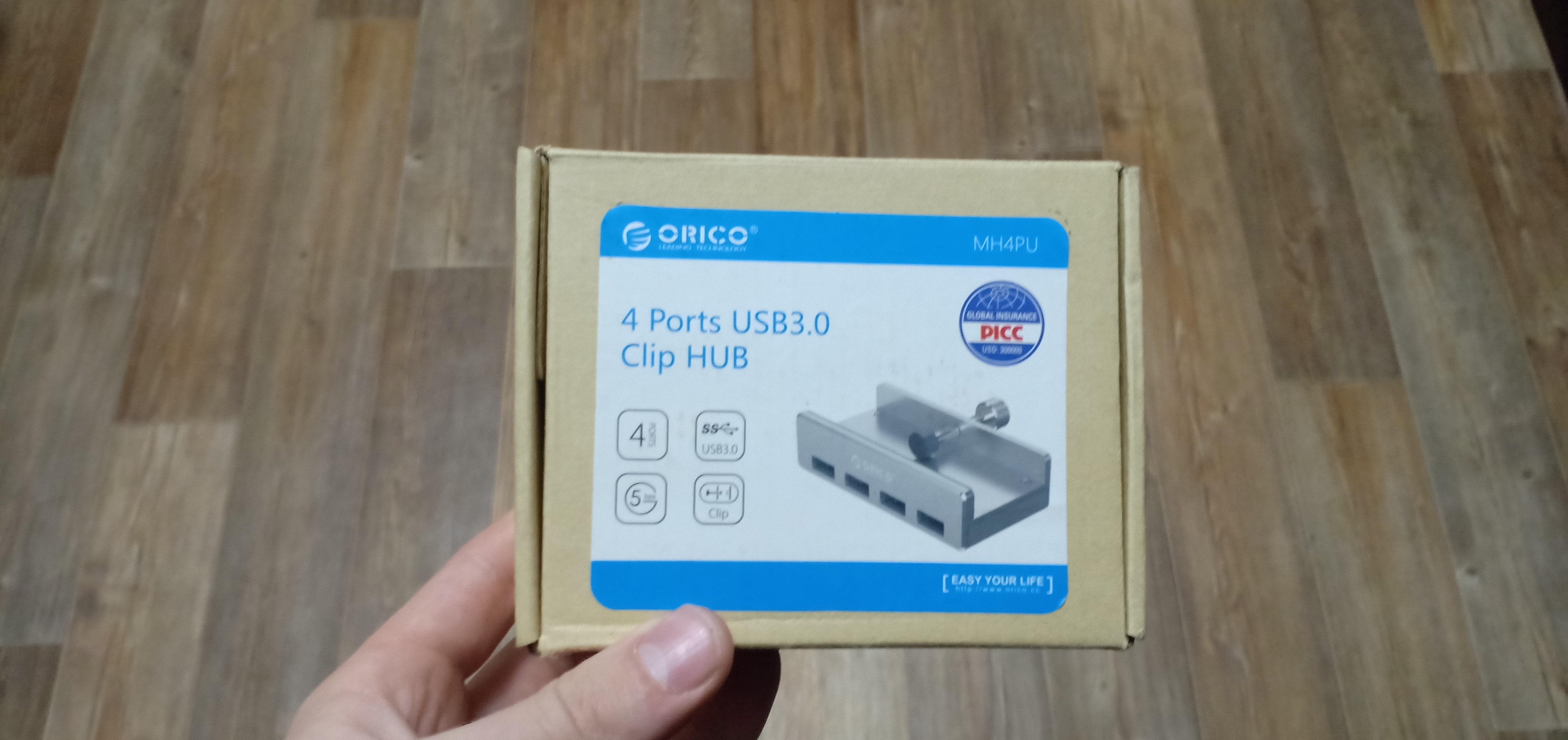 Хаб-разветвитель USB 3.0 компании Orico: качественная струбцина для ...